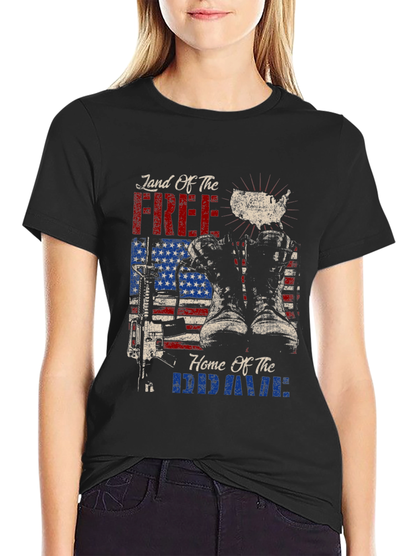 Patriotic Land of the Free T-Shirt