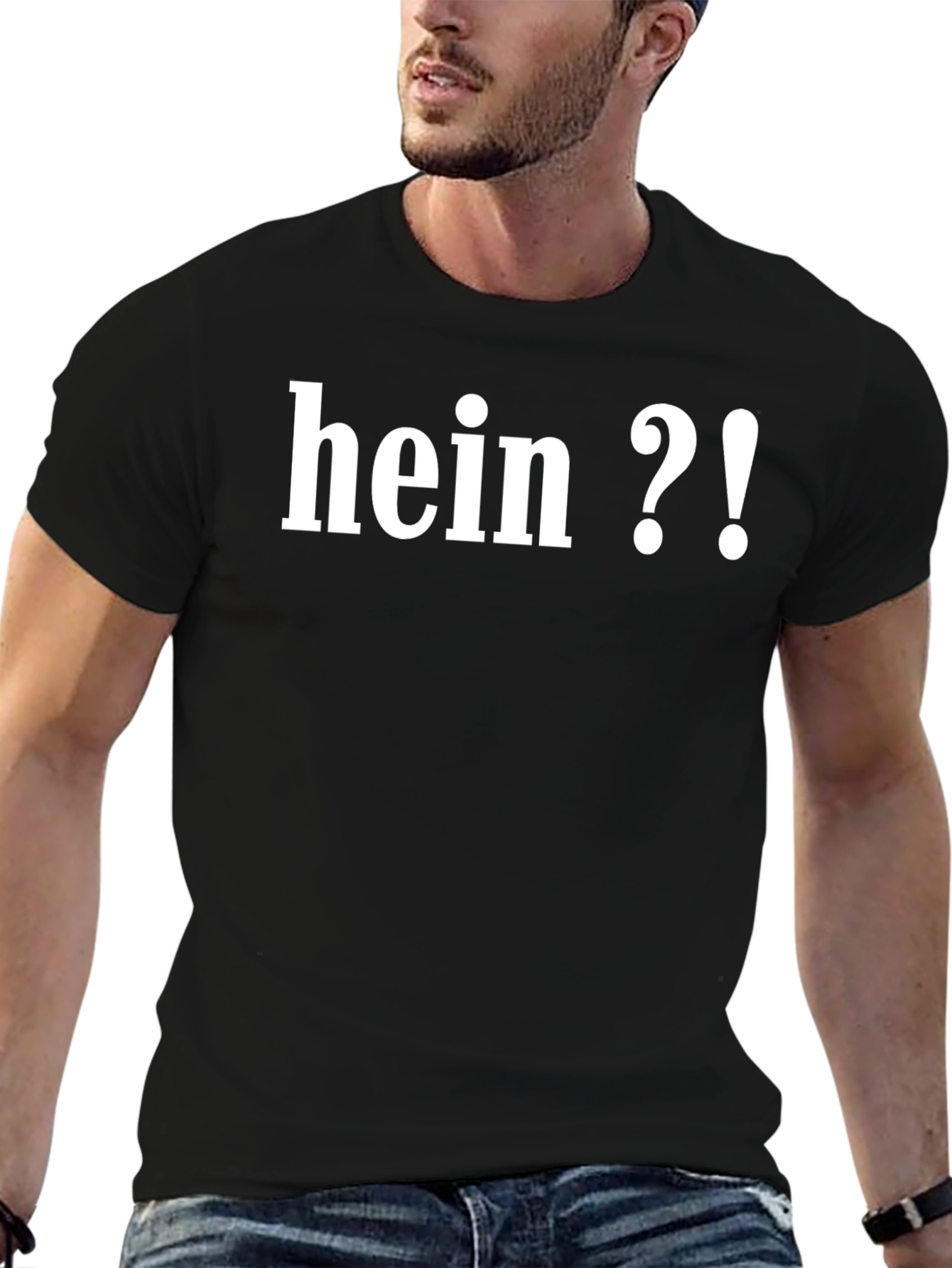 Hein?! Funny Slogan Graphic T-Shirt