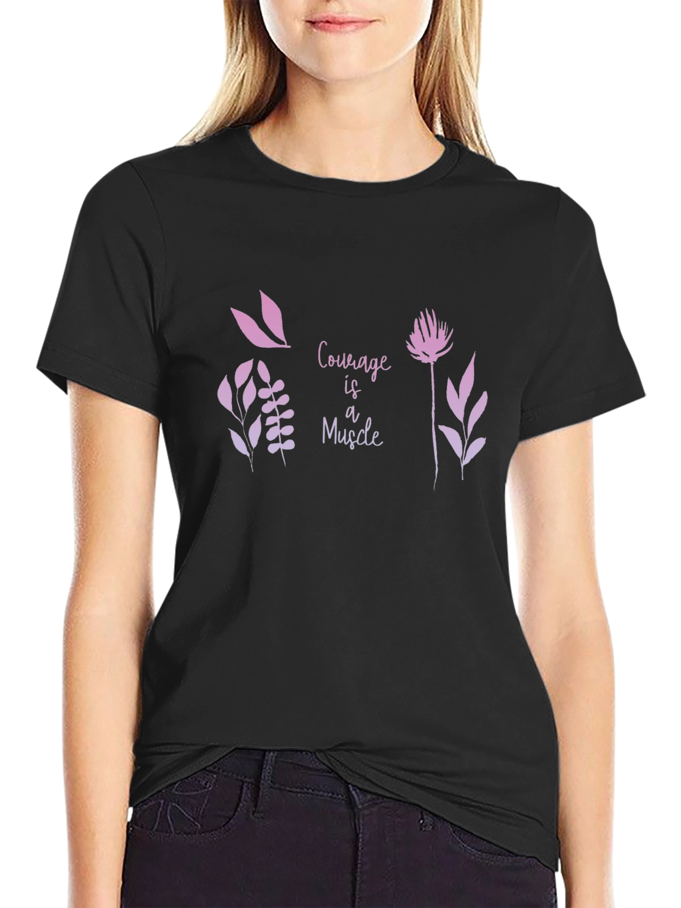 Courage is a Muscle Graphic Tee