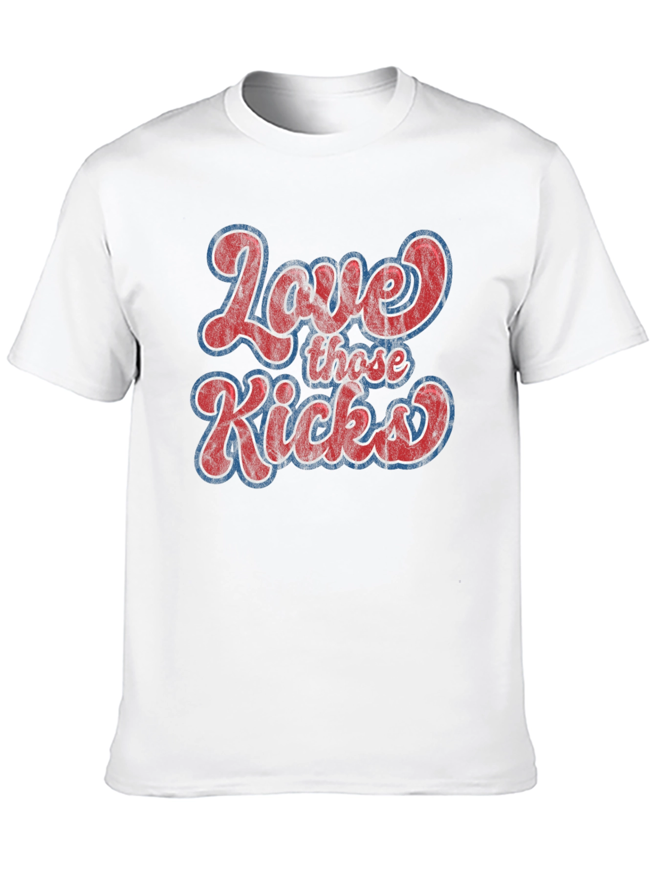 Love Those Kicks Graphic Tee - Retro Style