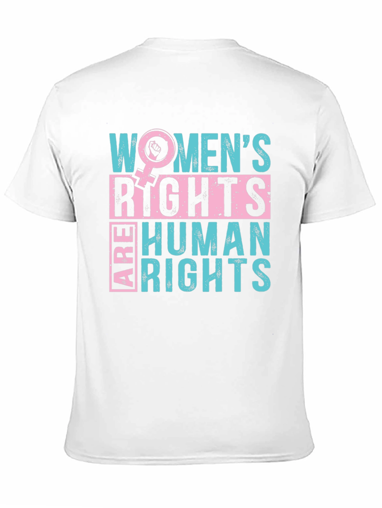 Womens Rights are Human Rights Black T-Shirt