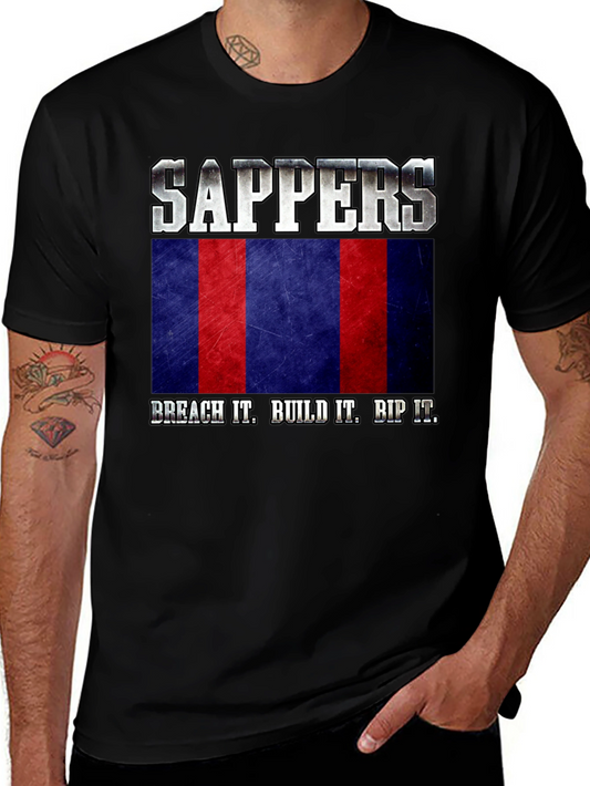 Sappers Military T-Shirt - Breach Build Bip