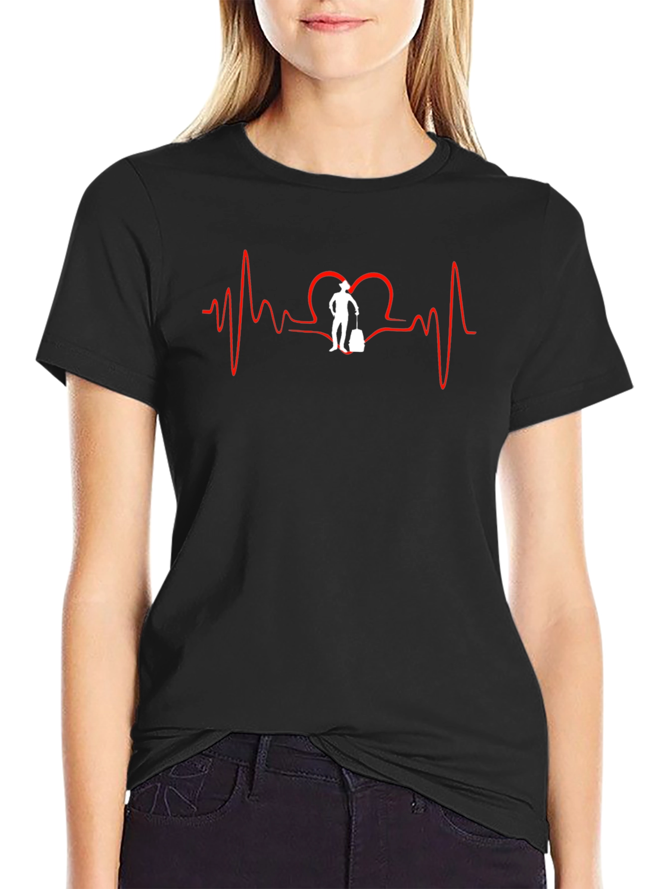 Travel Lover Heartbeat T-Shirt