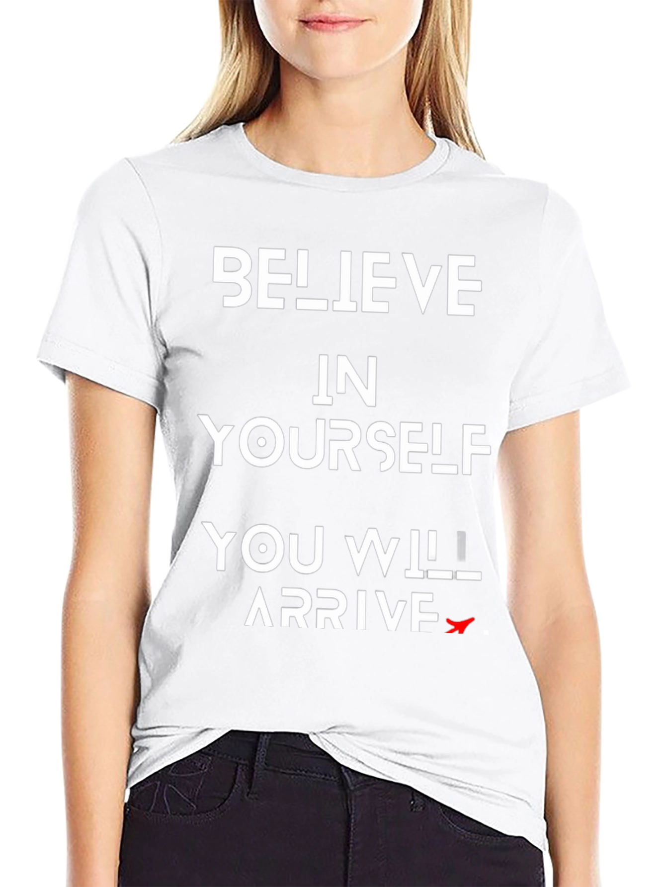 Believe in Yourself Graphic Tee - Motivational T-Shirt