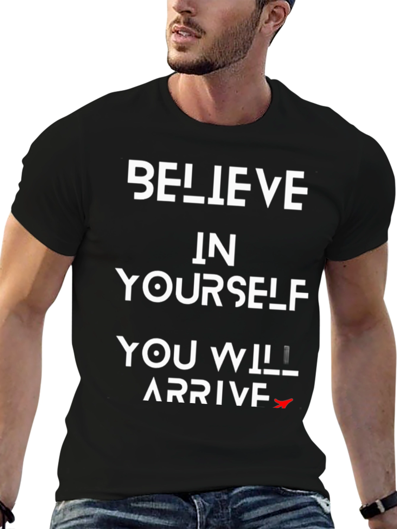 Believe in Yourself Graphic Tee - Motivational T-Shirt