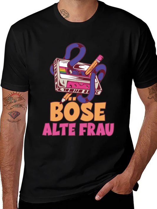 Bose Alte Frau Graphic T-Shirt