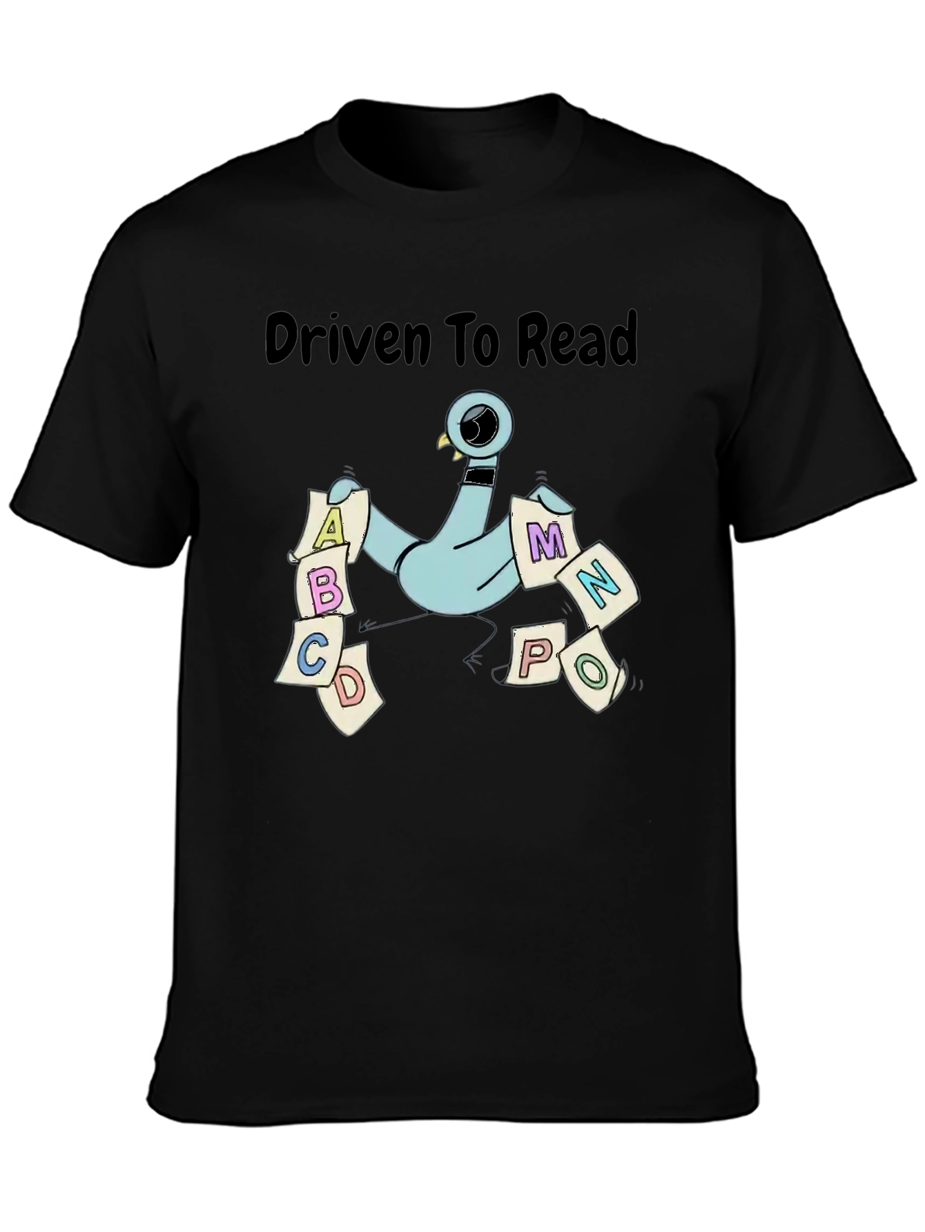 Driven to Read Pigeon T-Shirt