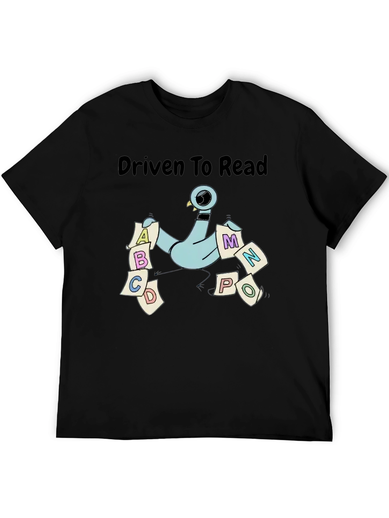 Driven to Read Pigeon T-Shirt