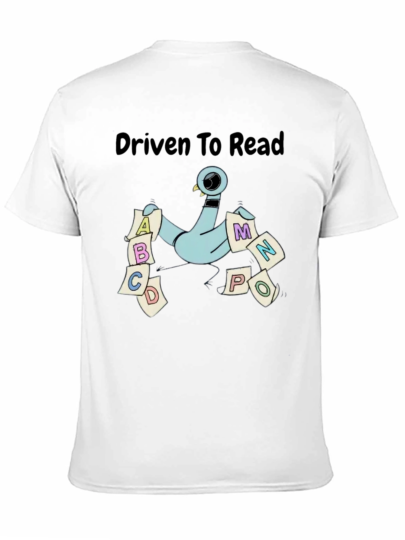 Driven to Read Pigeon T-Shirt