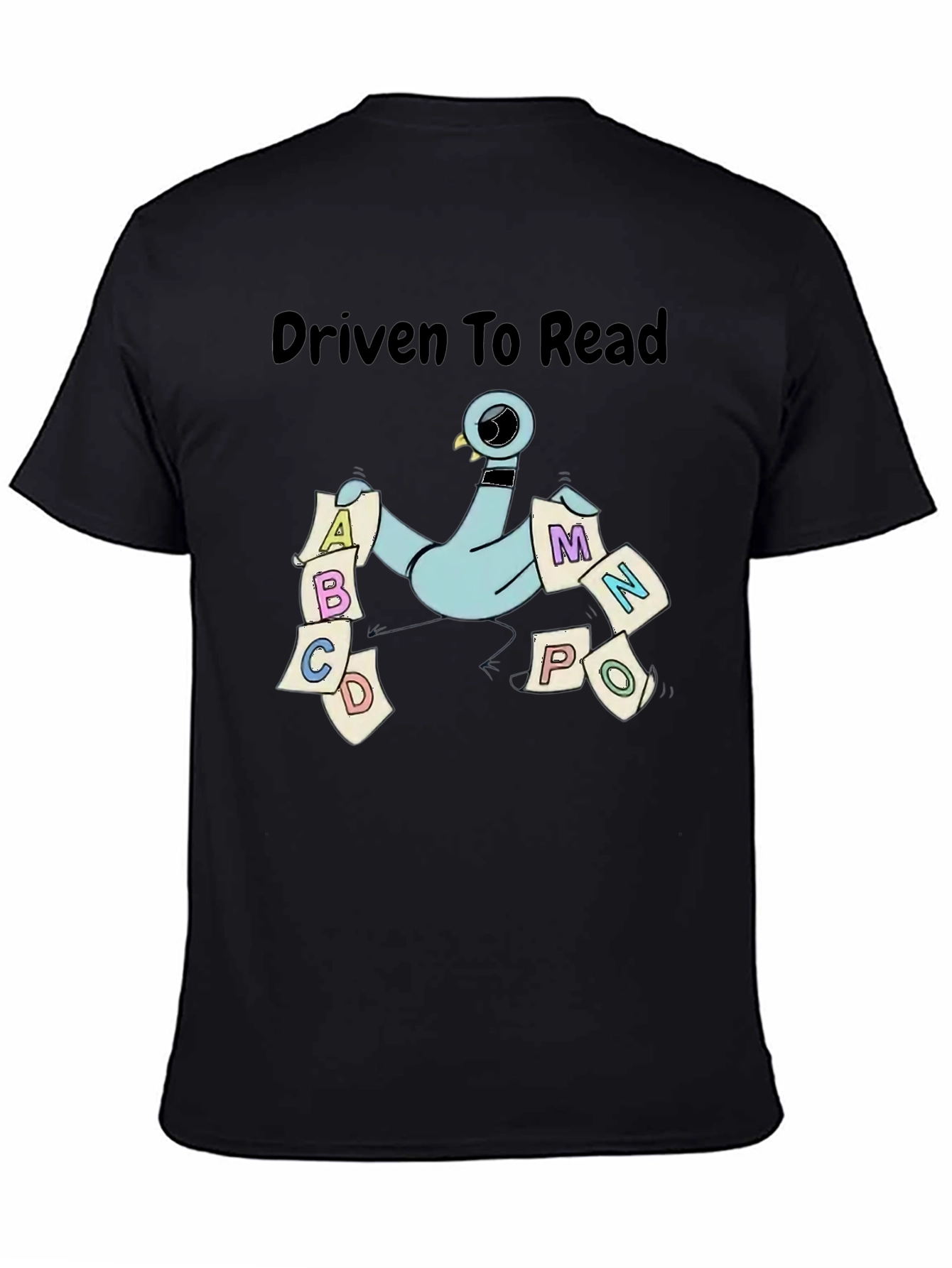 Driven to Read Pigeon T-Shirt