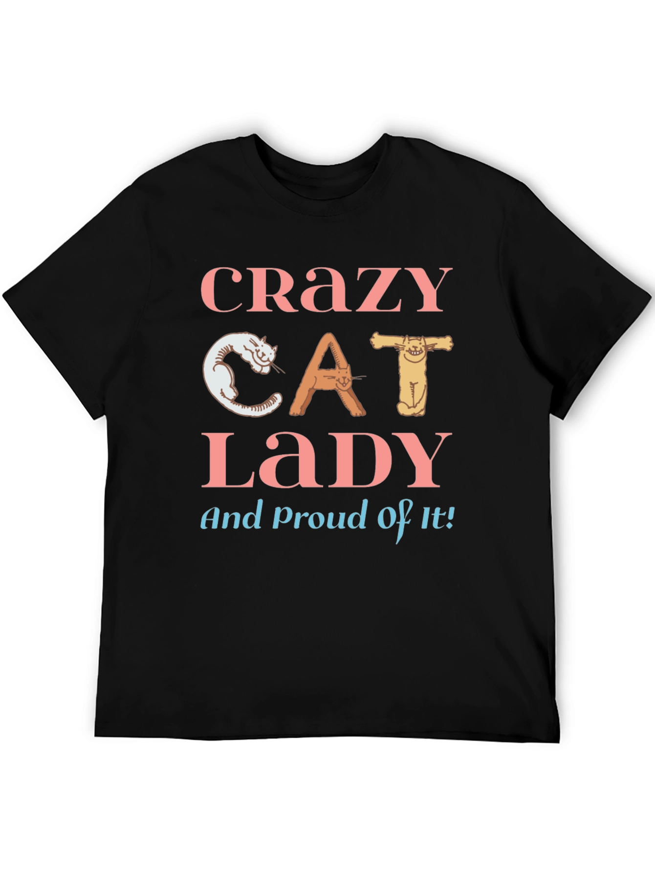 Crazy Cat Lady T-Shirt - Cat Lover Apparel