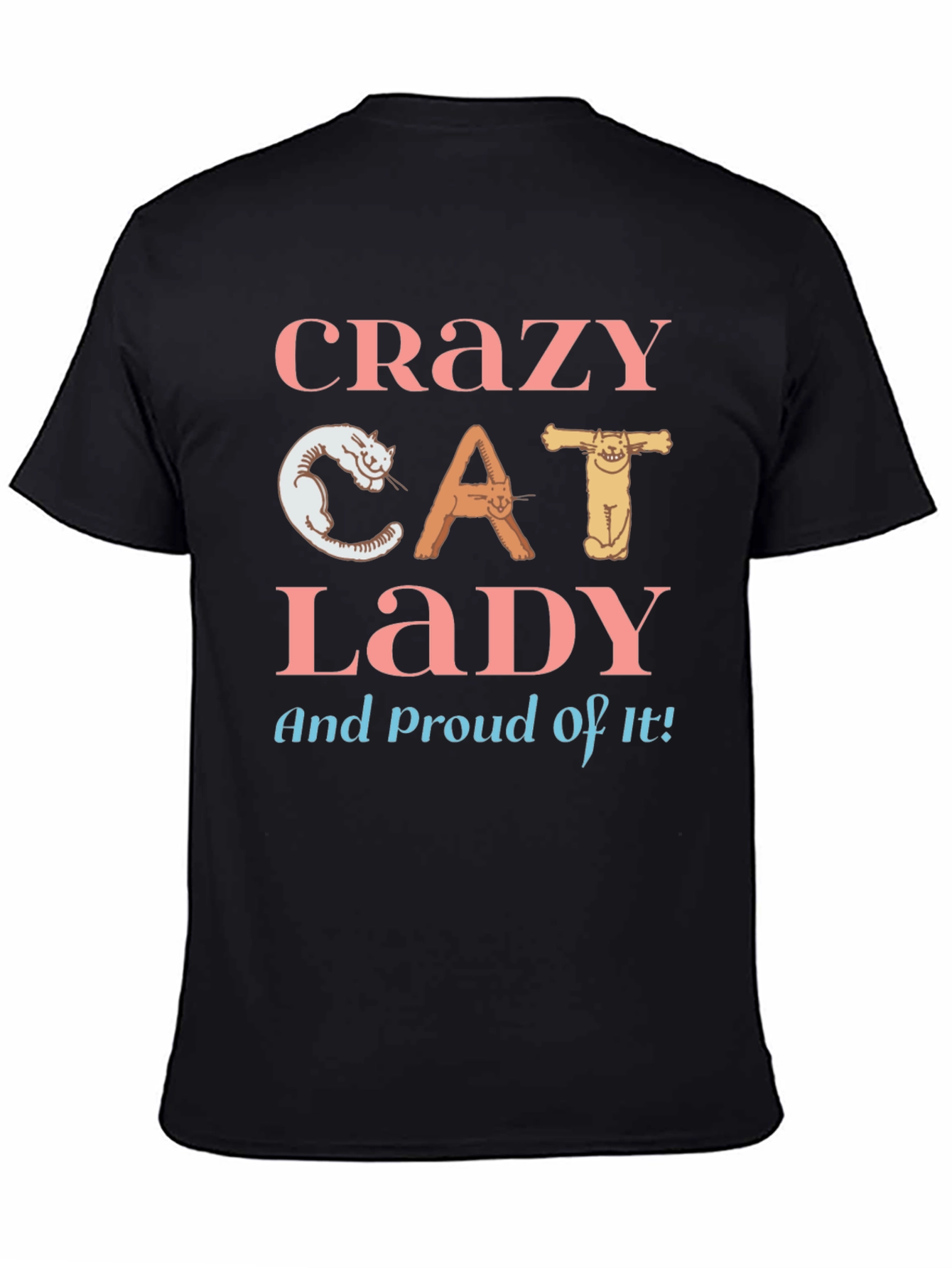 Crazy Cat Lady T-Shirt - Cat Lover Apparel