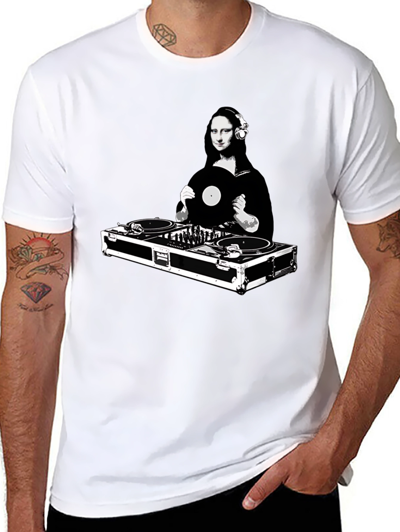 DJ Mona Lisa Graphic Tee - Unisex