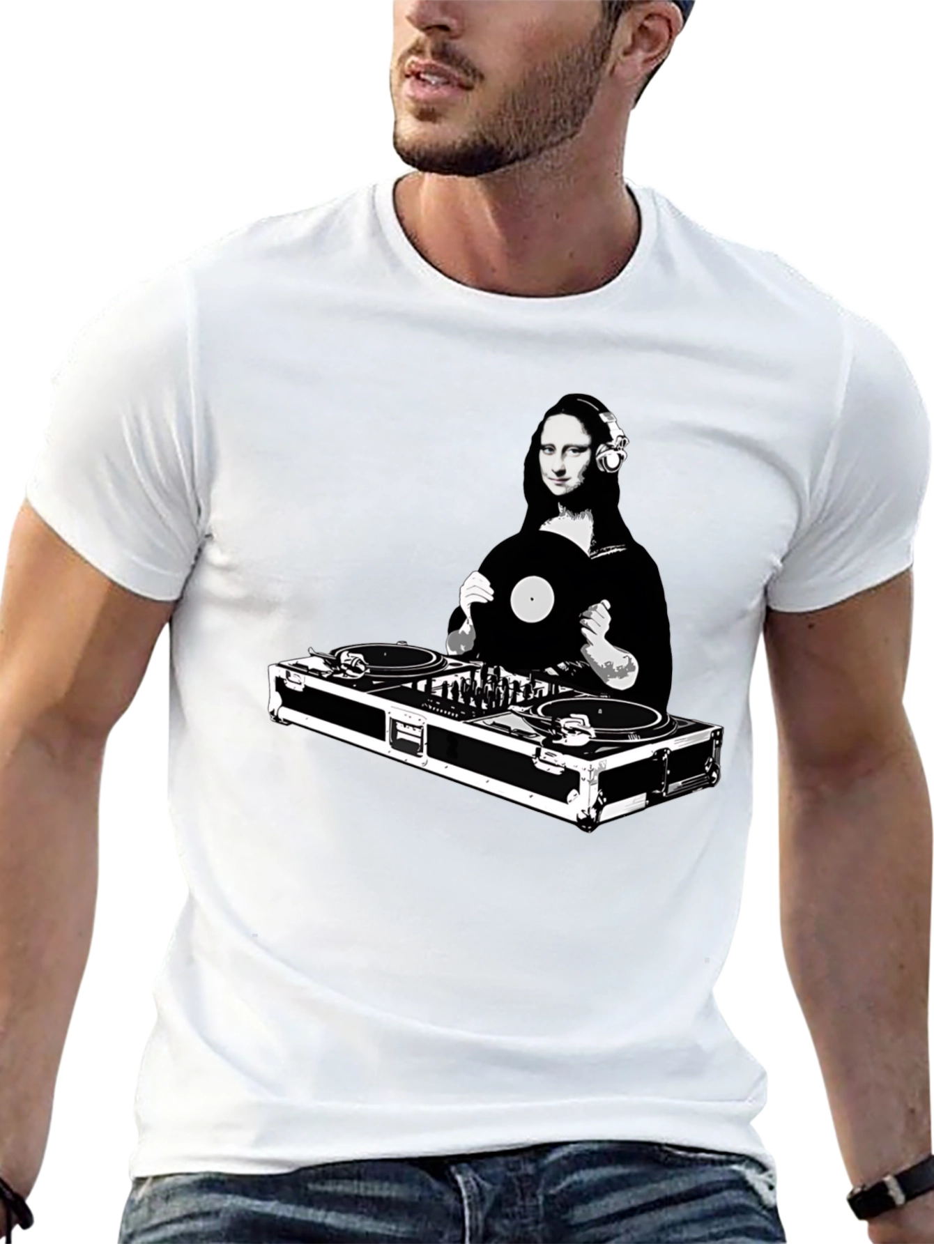 DJ Mona Lisa Graphic Tee - Unisex