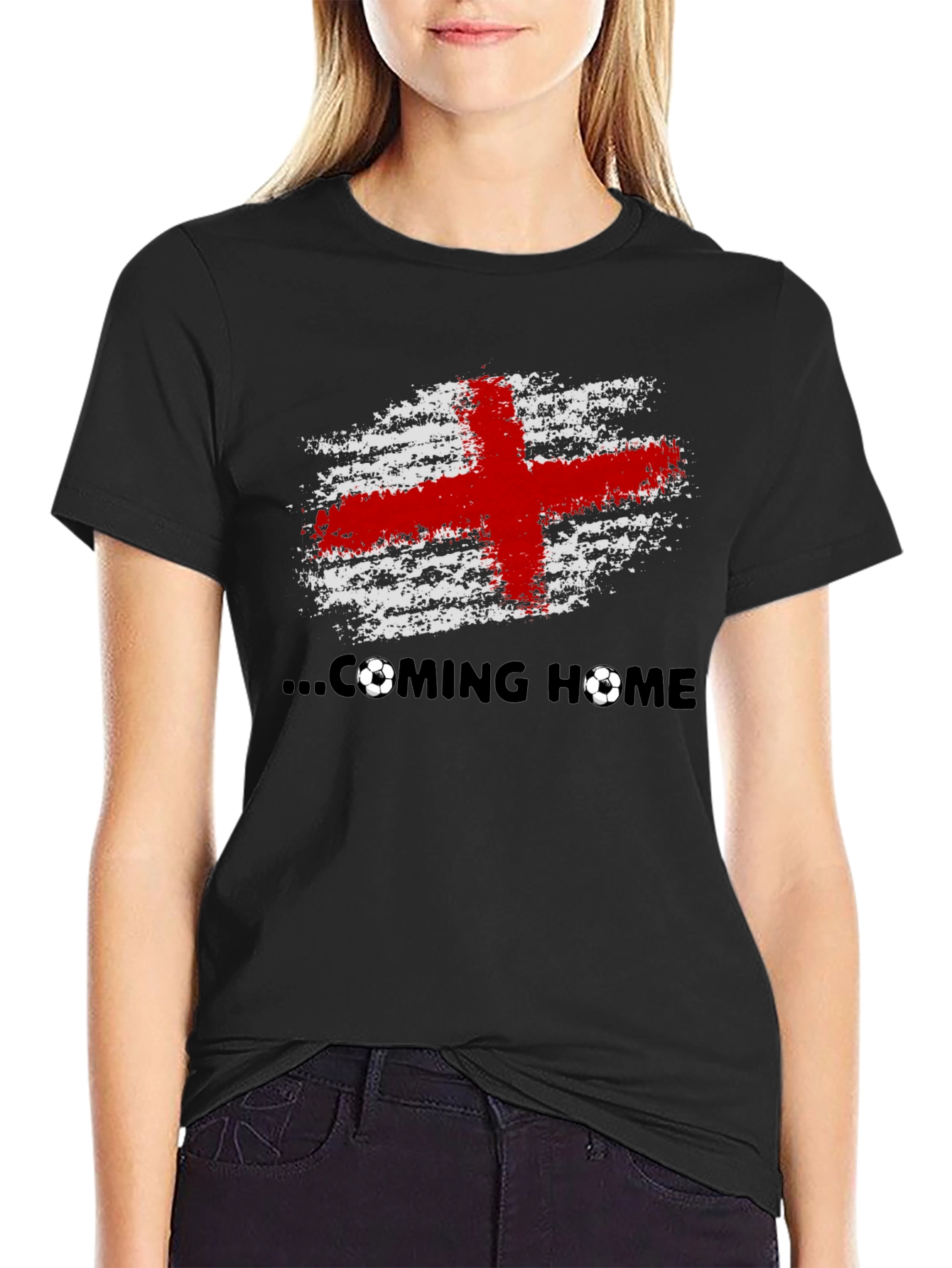 England Football T-Shirt - Its Coming Home