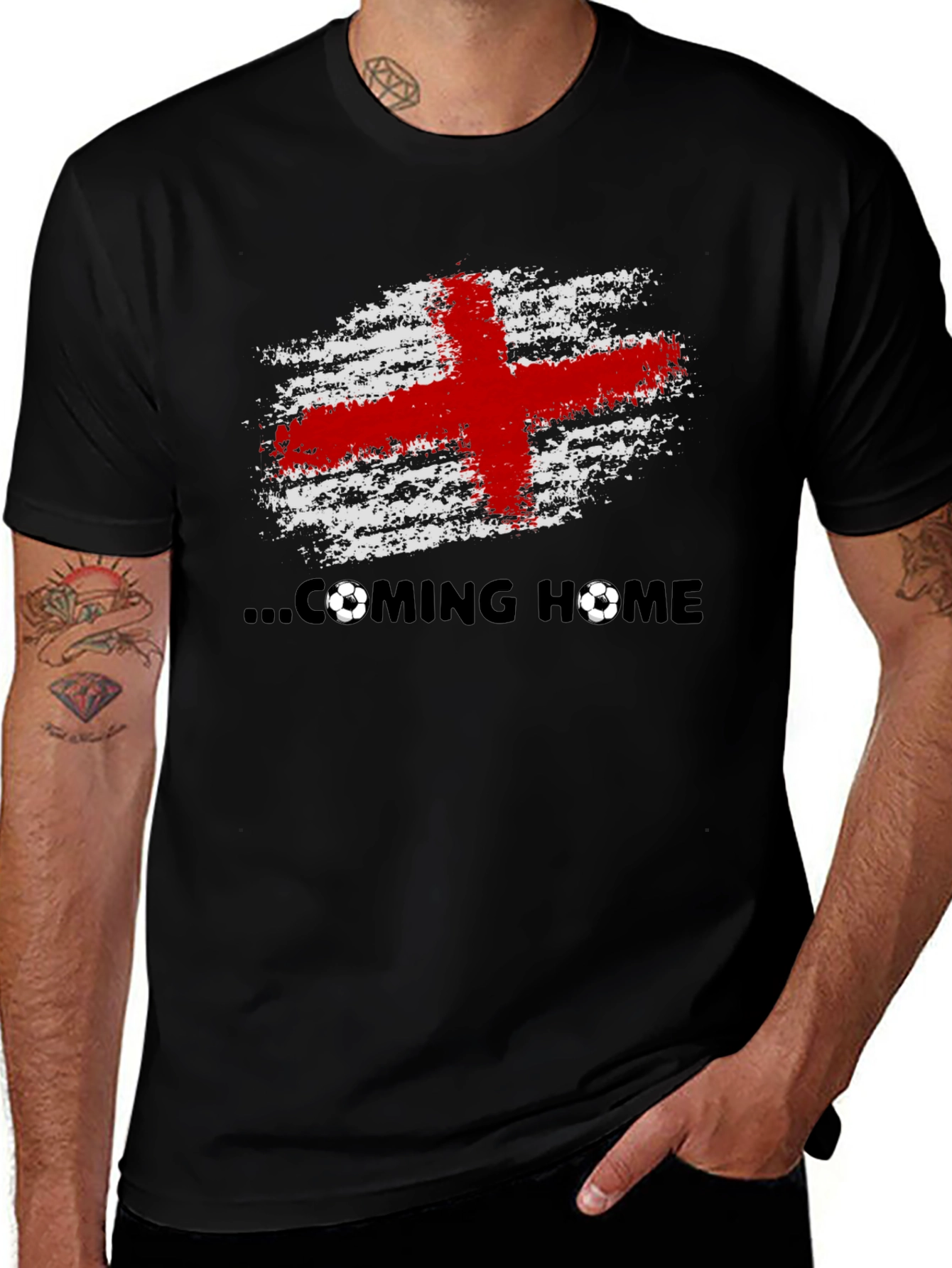 England Football T-Shirt - Its Coming Home