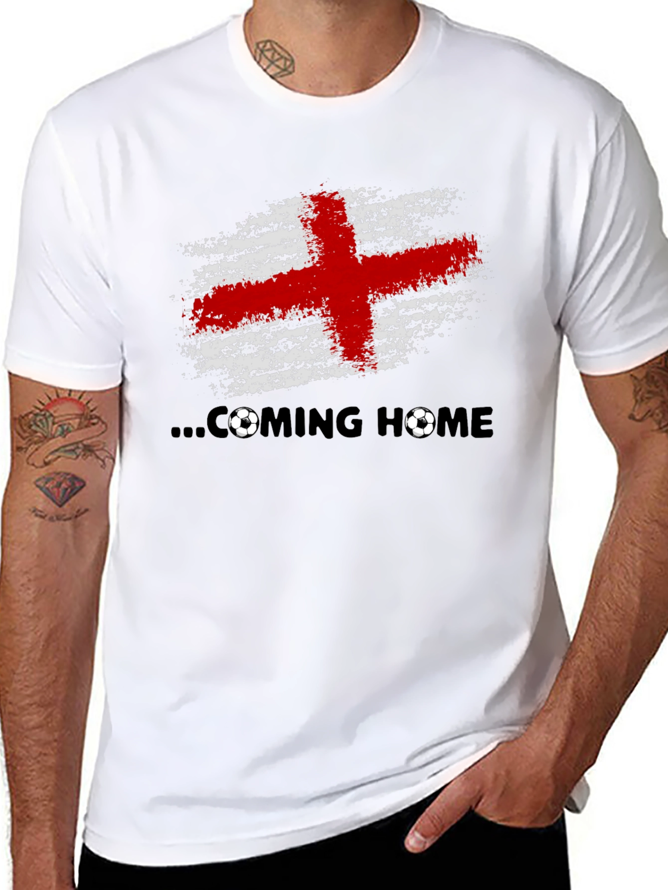 England Football T-Shirt - Its Coming Home