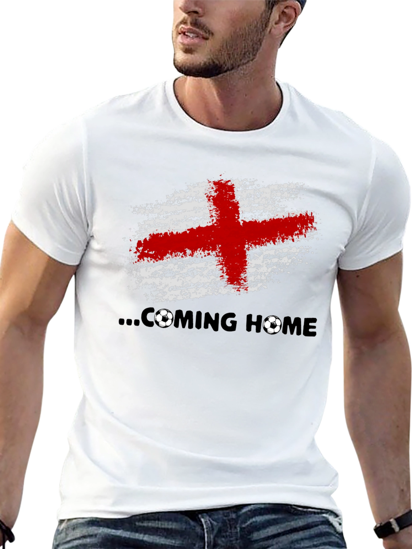 England Football T-Shirt - Its Coming Home