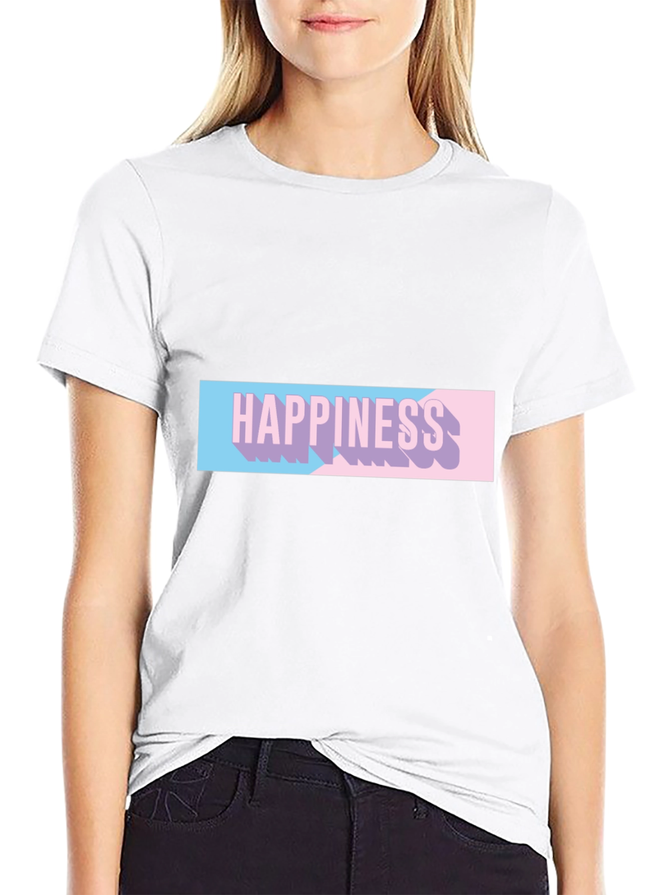 Happiness T-Shirt - Trendy Graphic Tee