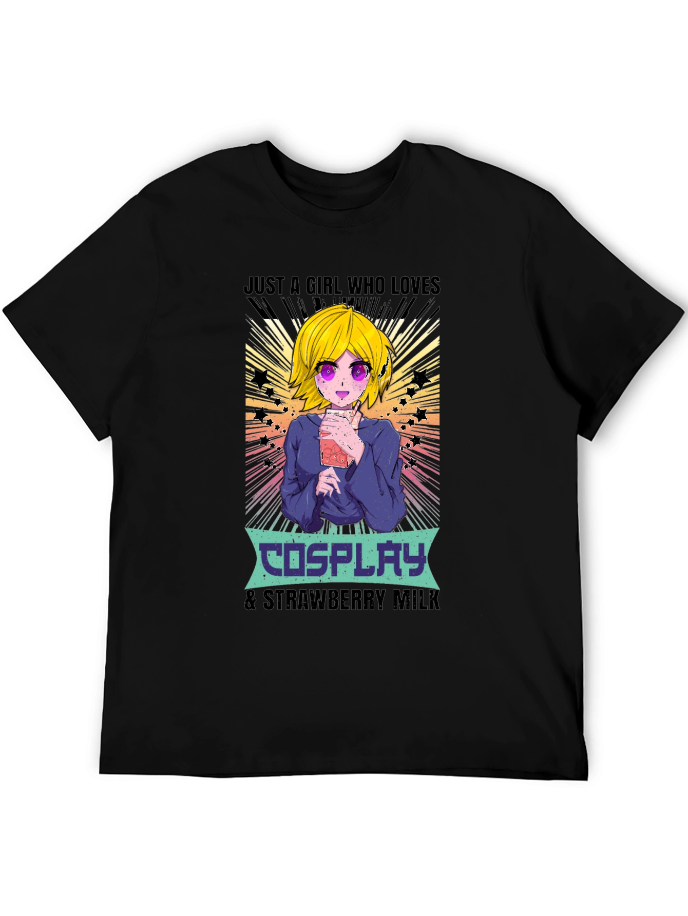 Cosplay & Strawberry Milk Anime T-Shirt