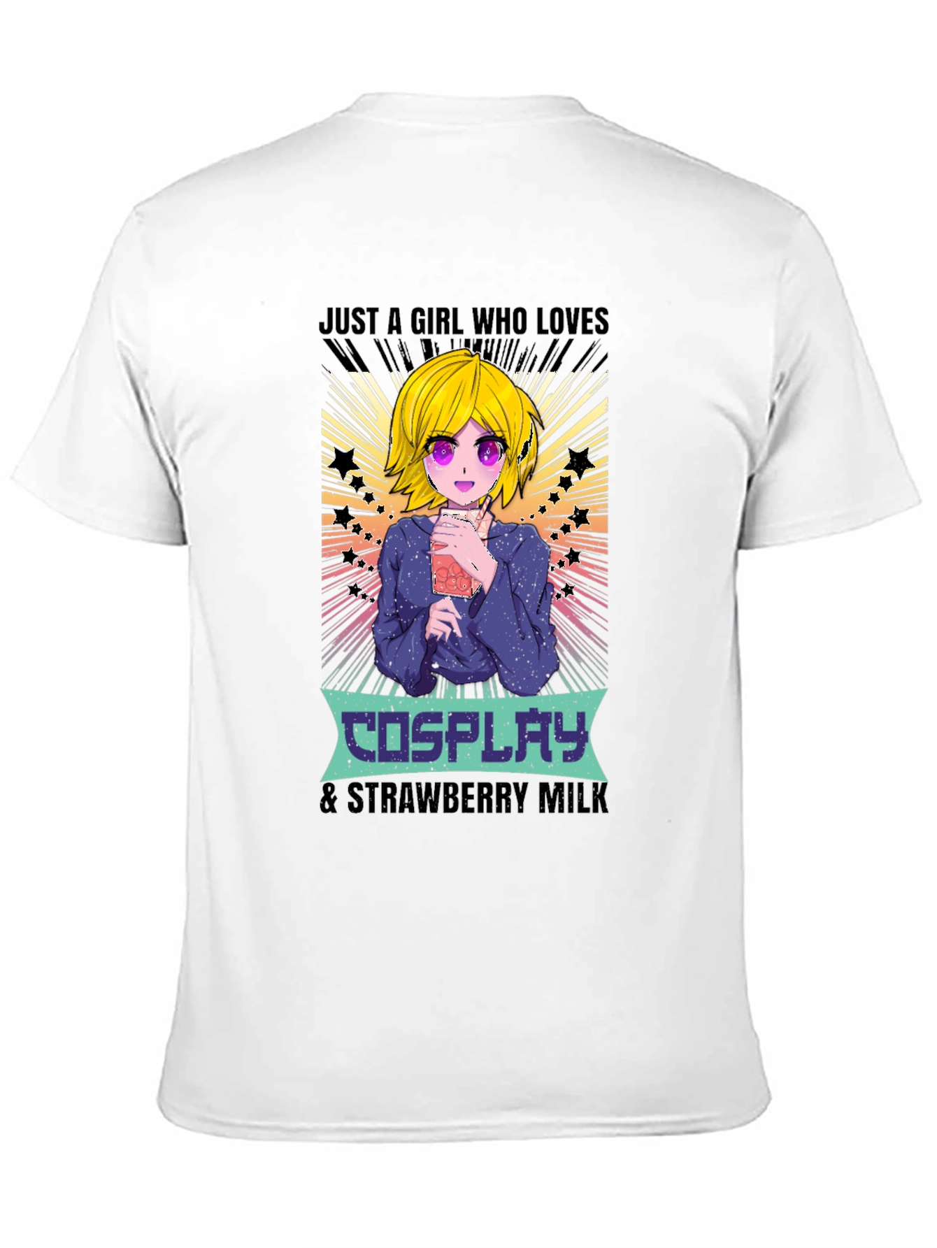 Cosplay & Strawberry Milk Anime T-Shirt