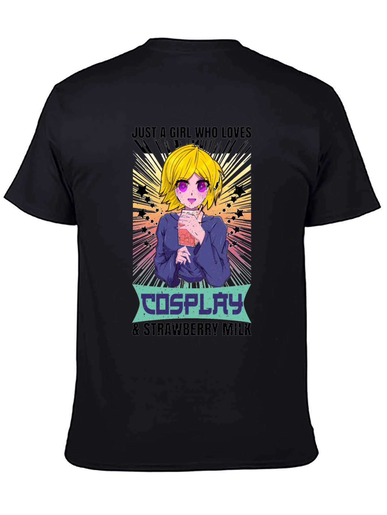 Cosplay & Strawberry Milk Anime T-Shirt