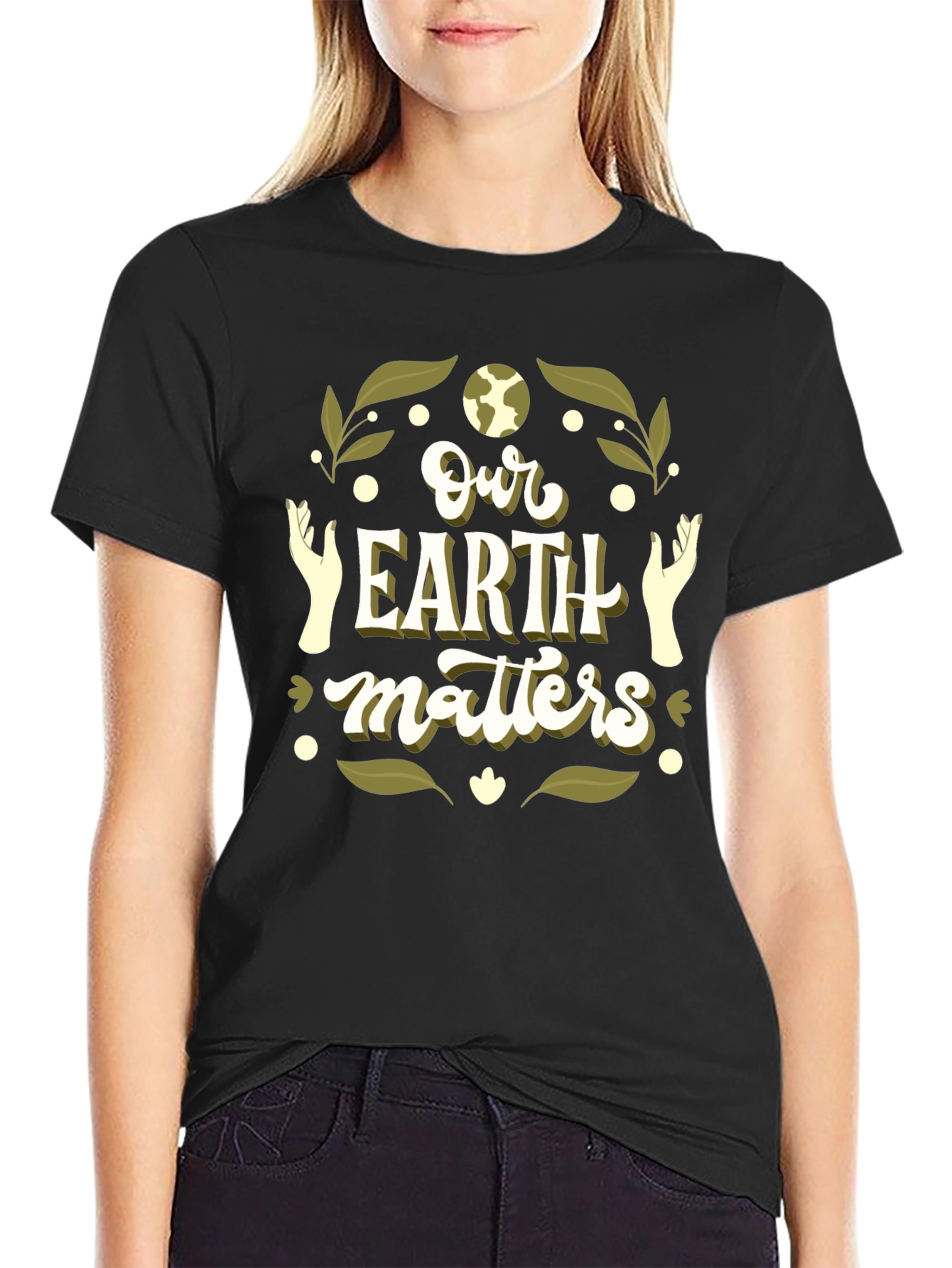 Our Earth Matters Graphic Tee - Eco-Friendly