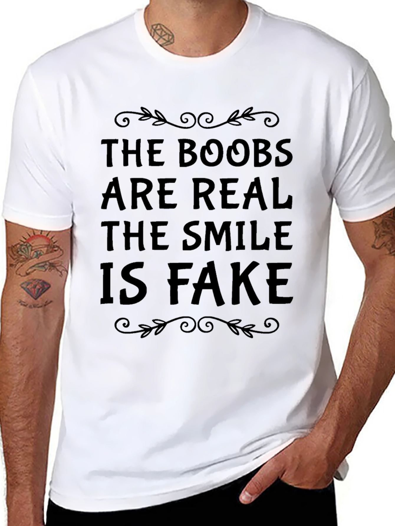 Funny Boobs Are Real T-Shirt