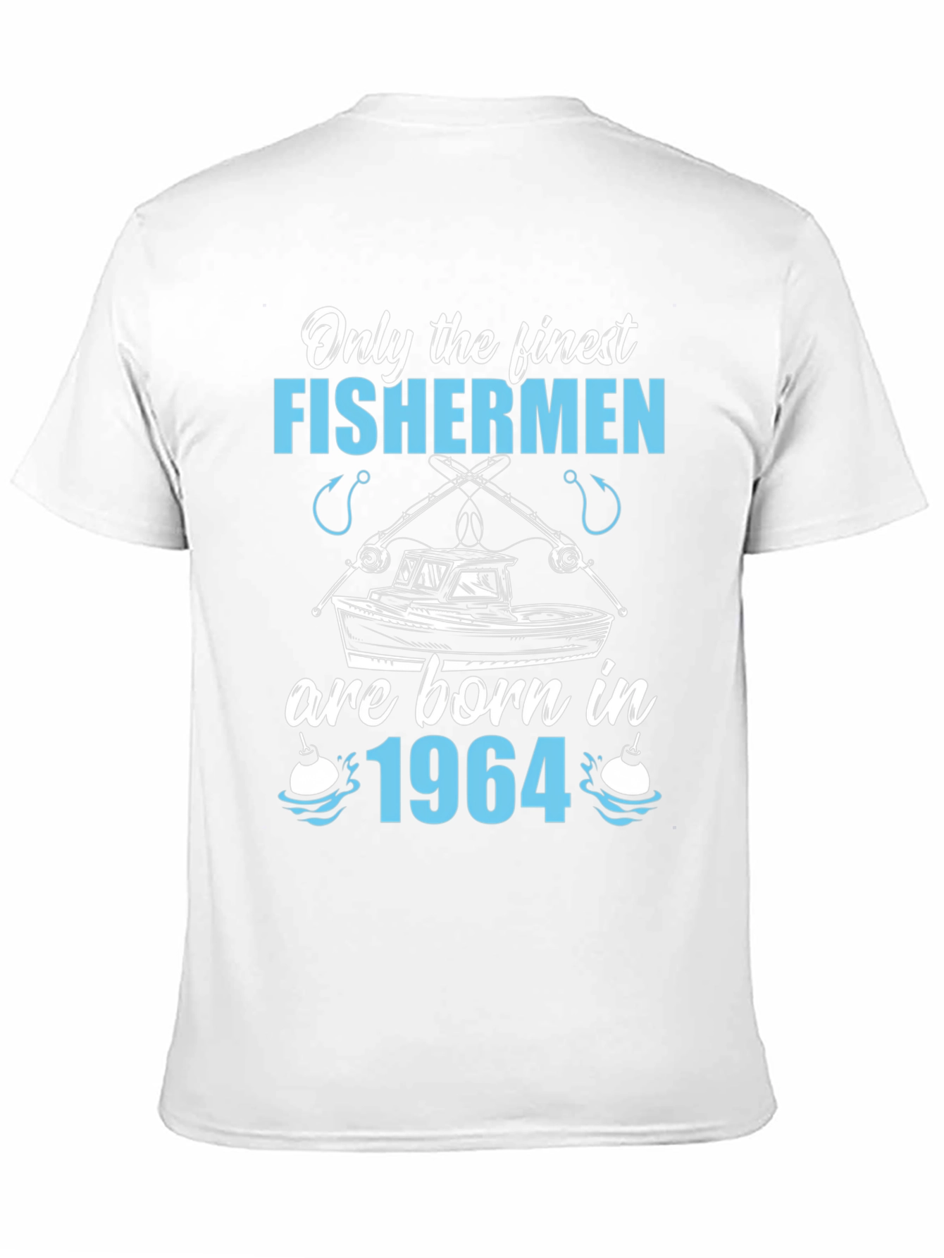 Finest Fishermen Born in 1964 T-Shirt