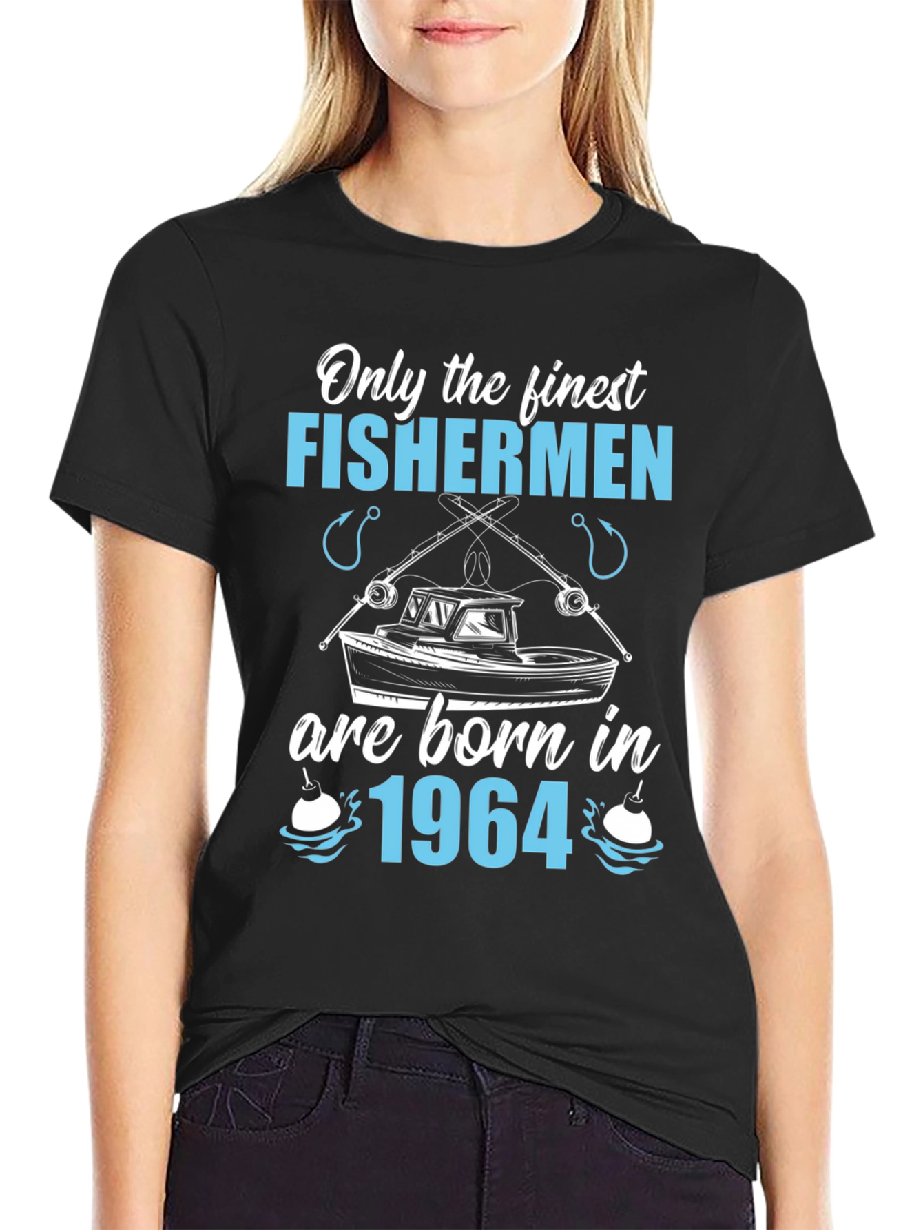 Finest Fishermen Born in 1964 T-Shirt