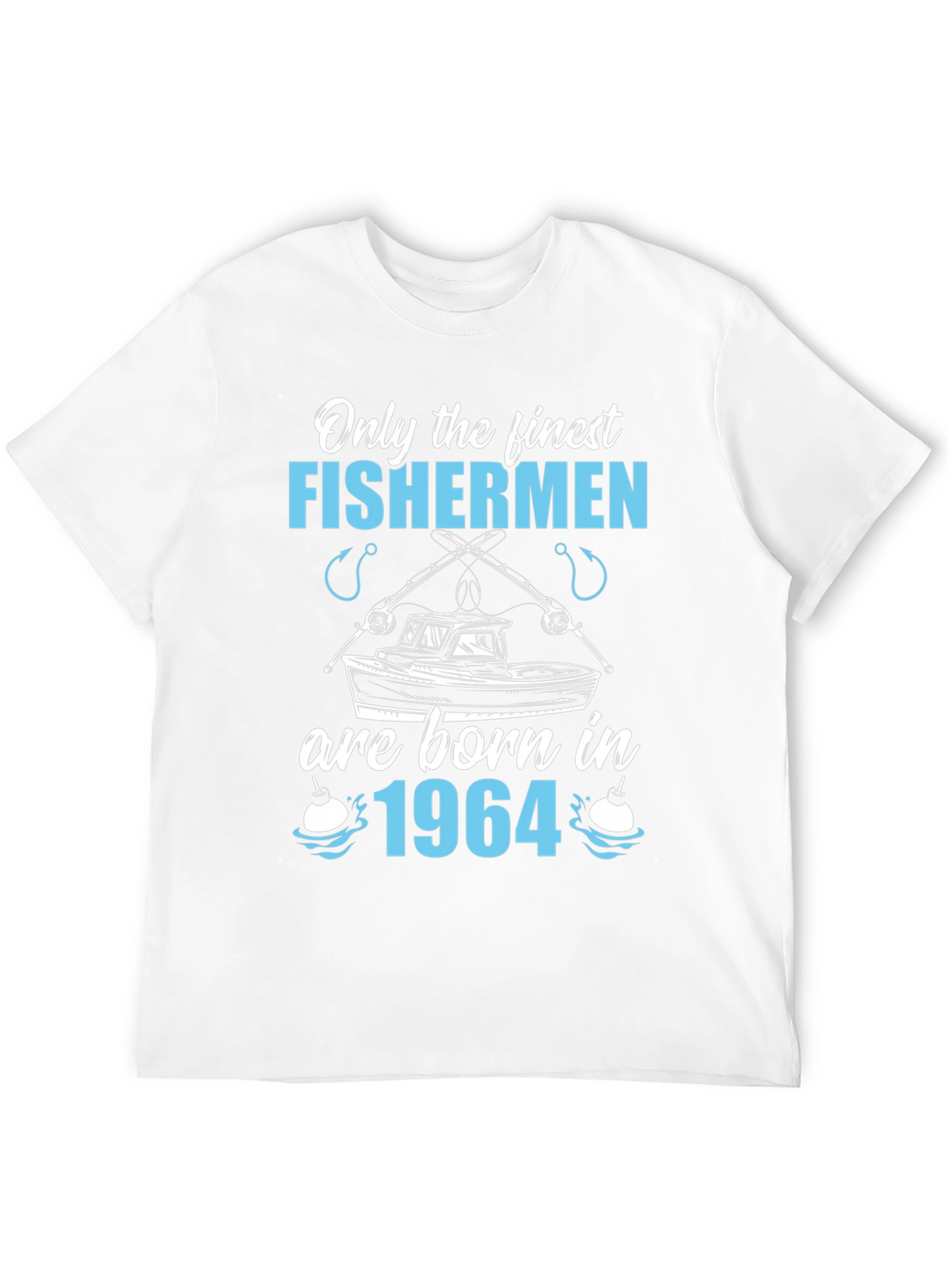 Finest Fishermen Born in 1964 T-Shirt
