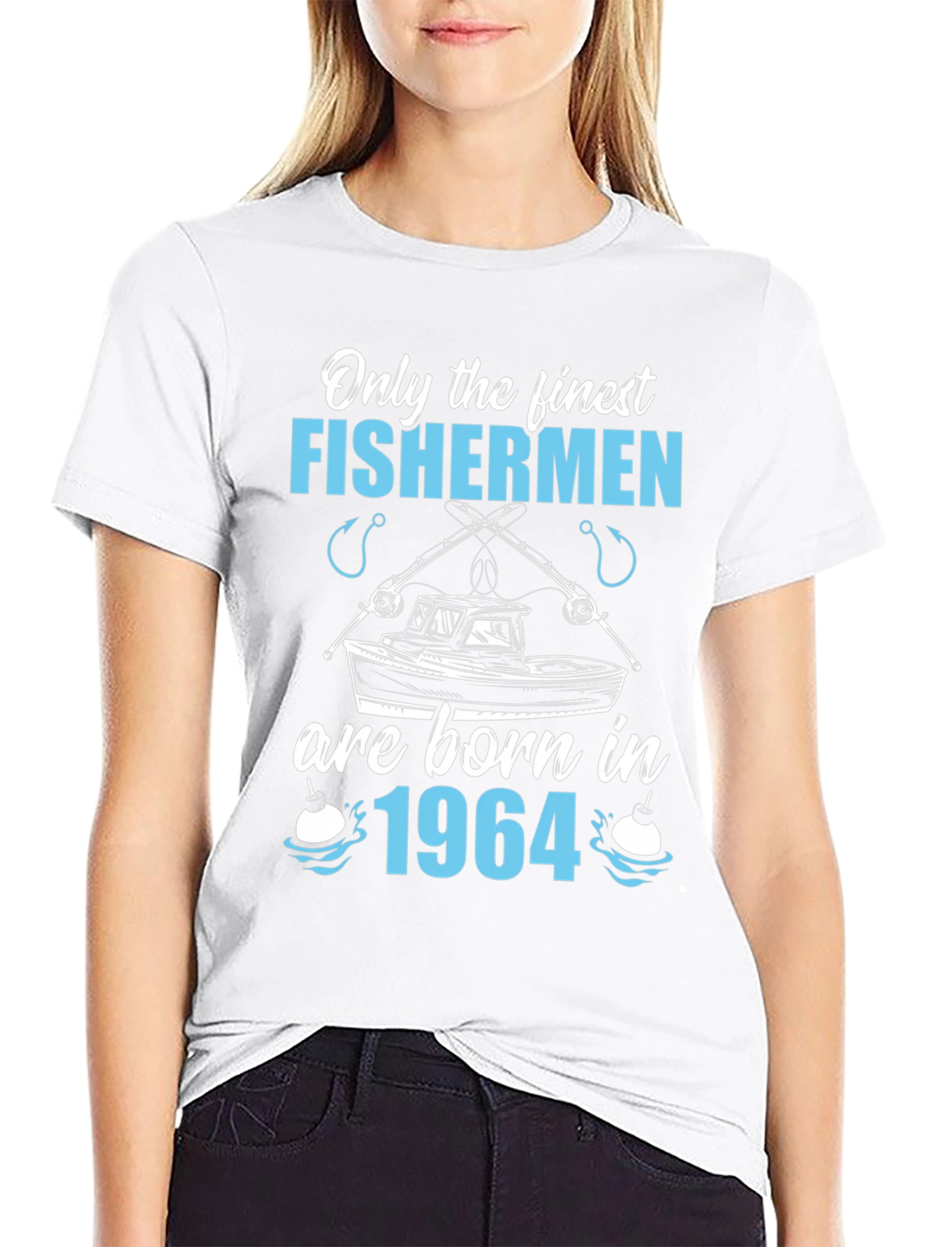 Finest Fishermen Born in 1964 T-Shirt