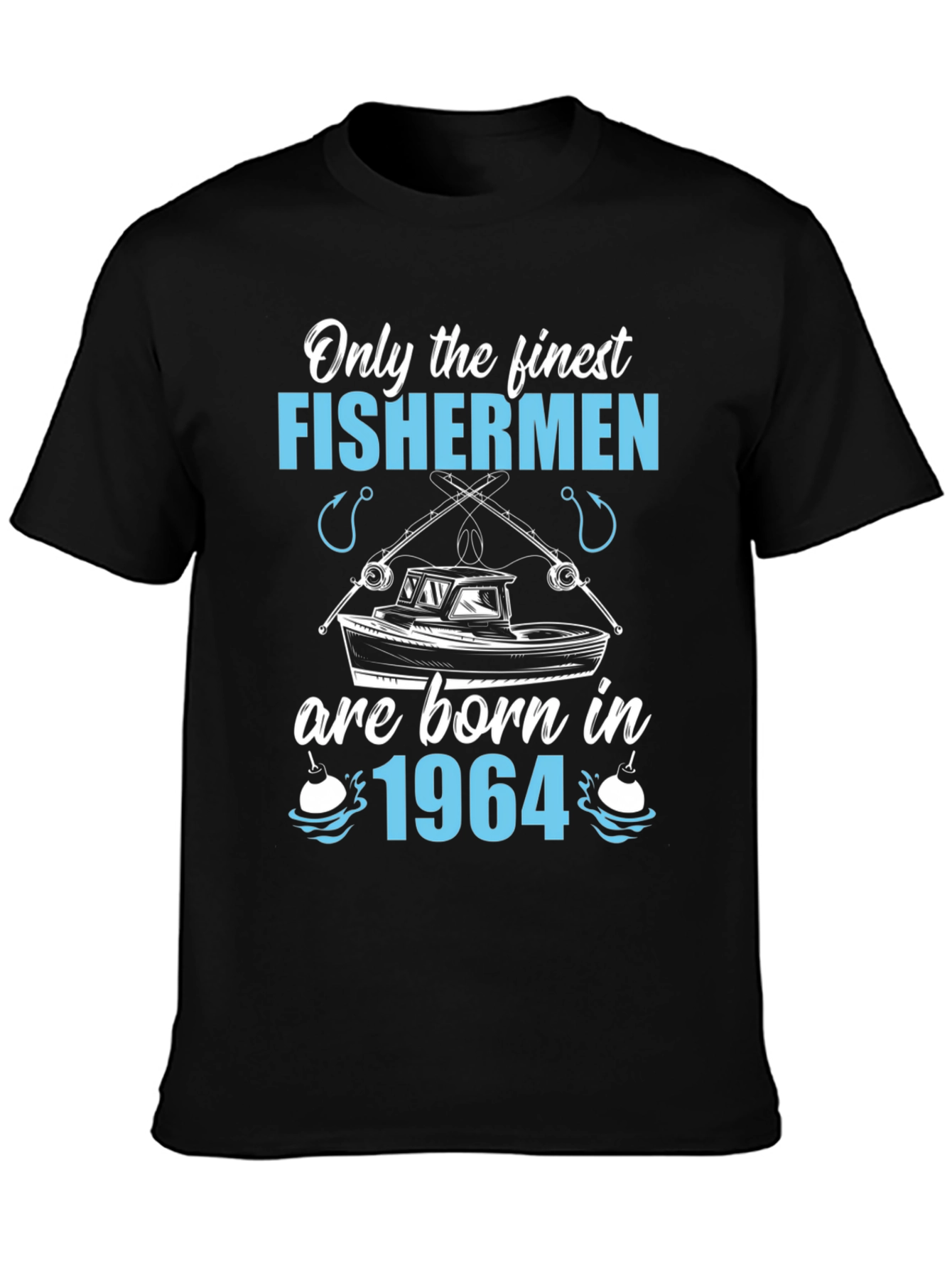 Finest Fishermen Born in 1964 T-Shirt