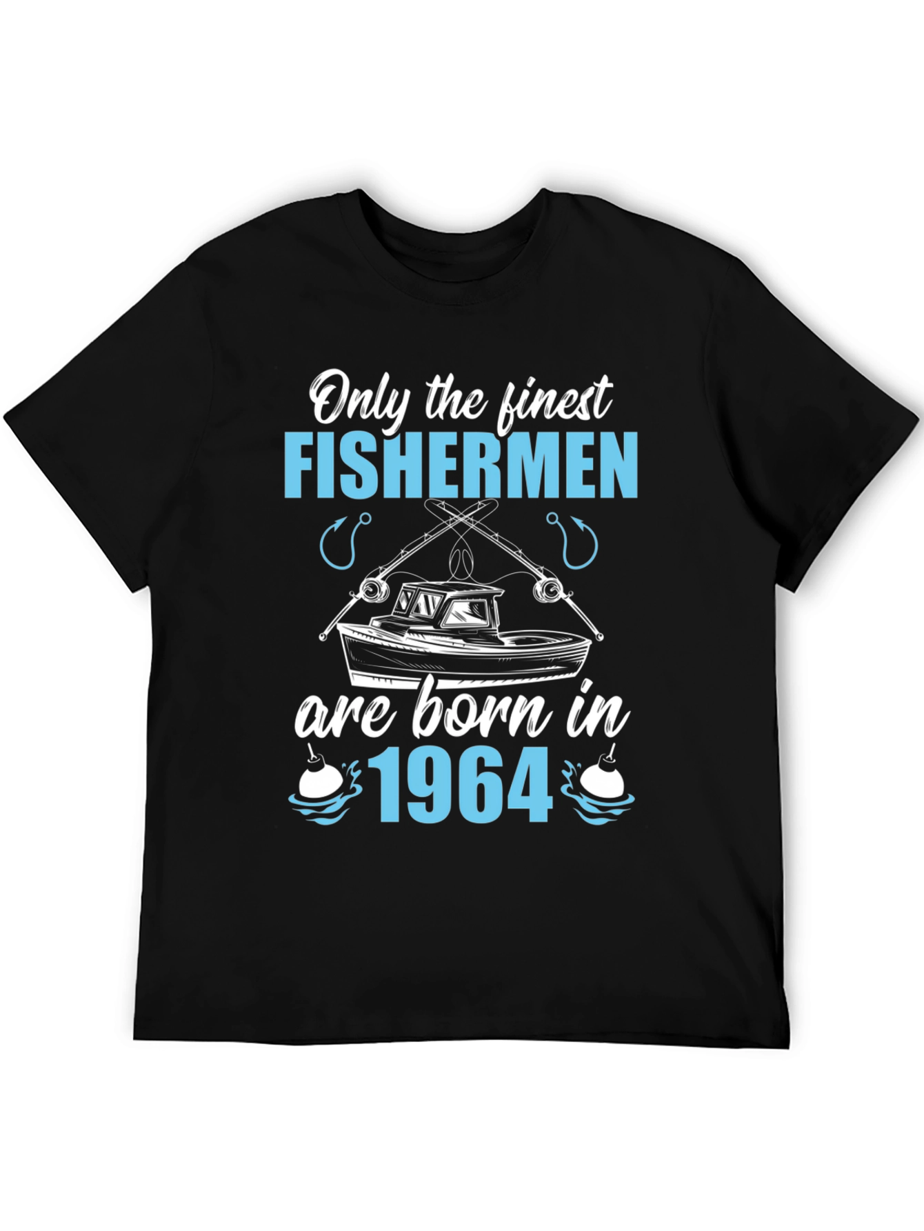 Finest Fishermen Born in 1964 T-Shirt