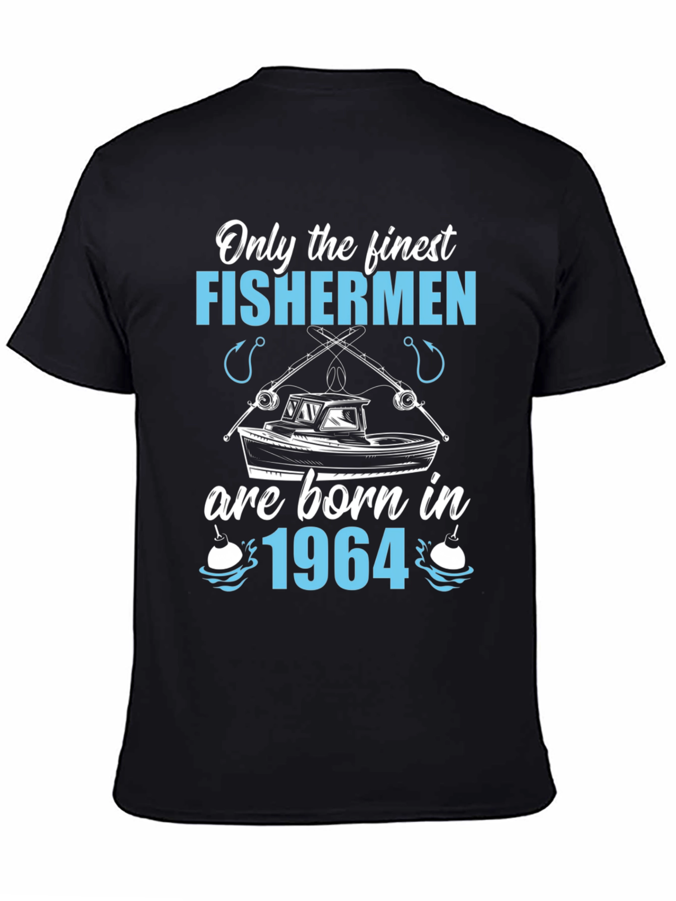 Finest Fishermen Born in 1964 T-Shirt