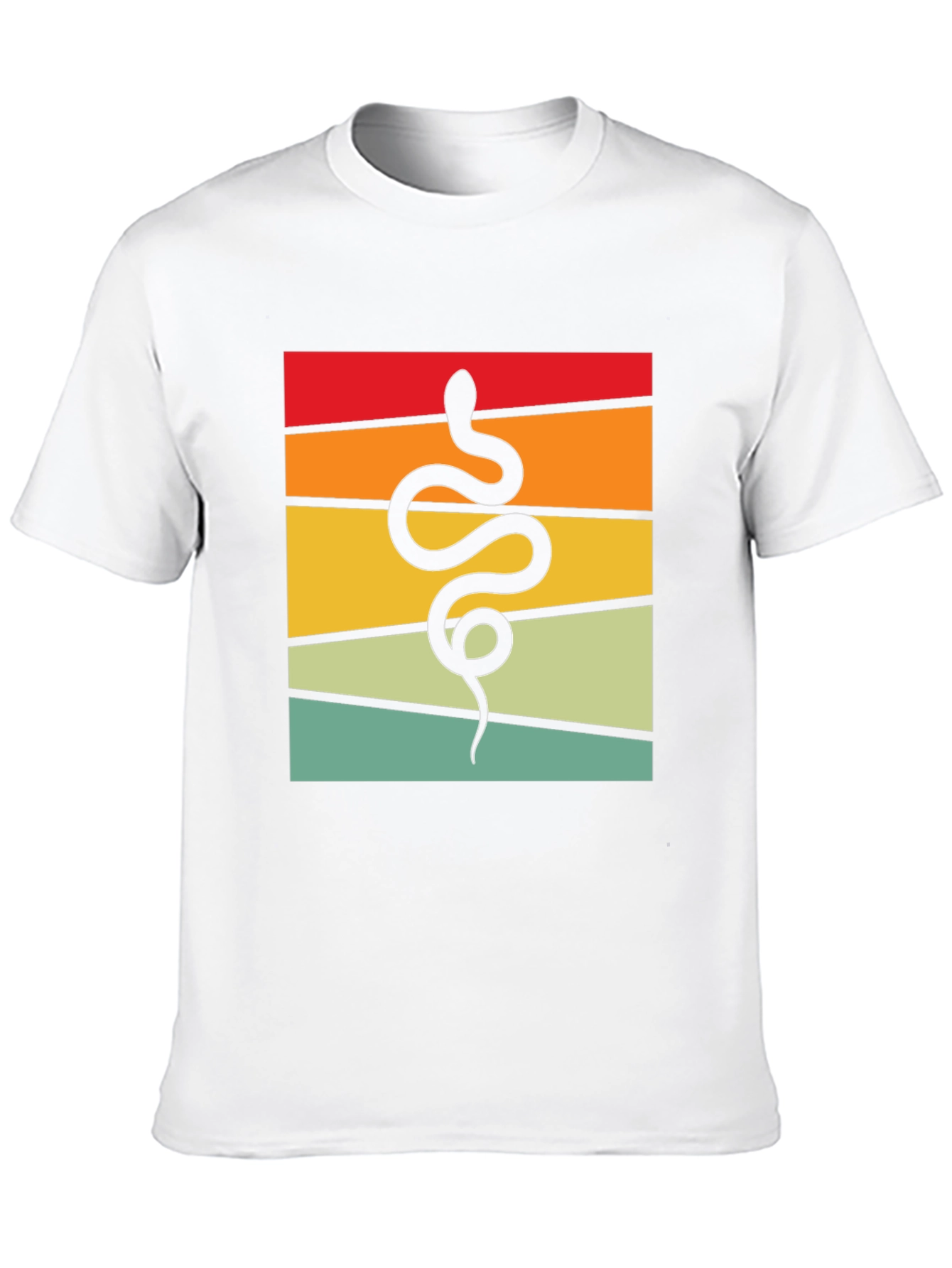 Retro Snake T-Shirt - Cool Graphic Tee