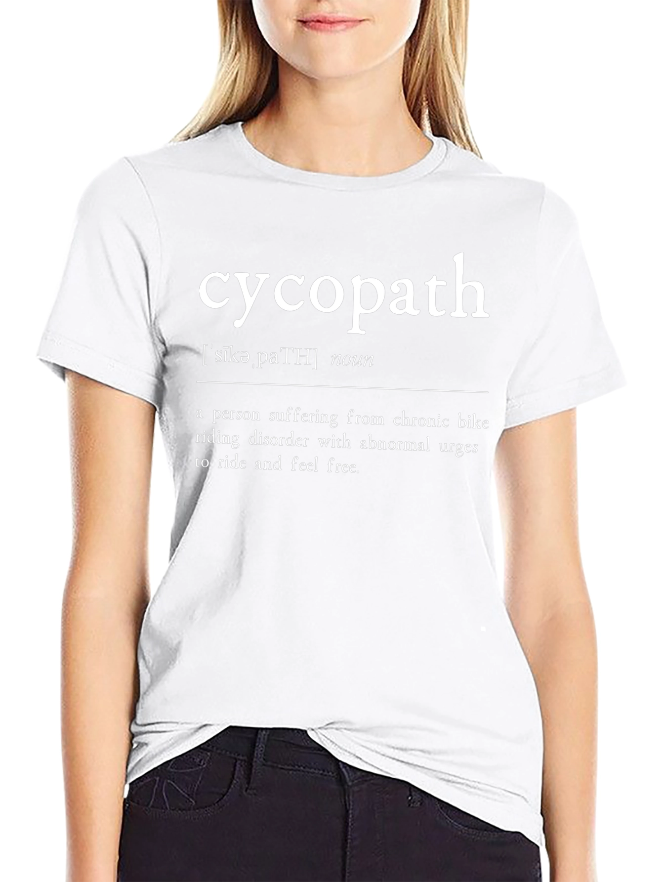 Cycopath Definition T-Shirt - Funny Biker Tee