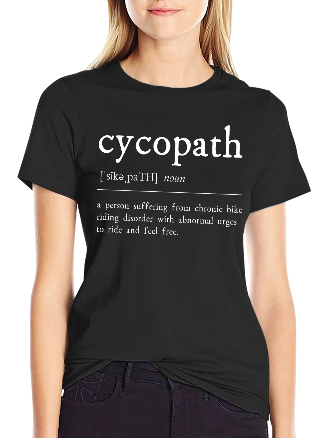Cycopath Definition T-Shirt - Funny Biker Tee