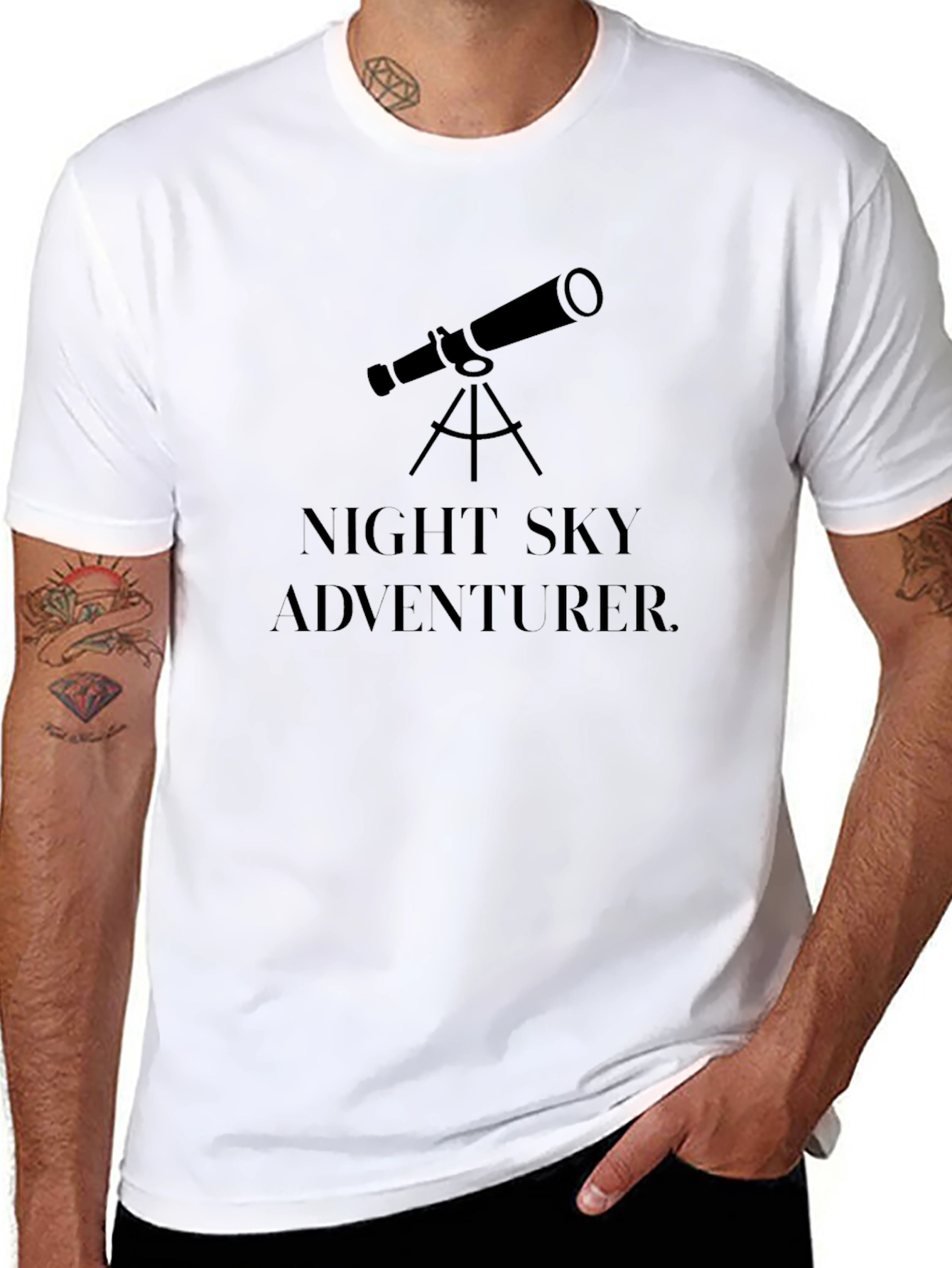 Night Sky Adventurer Graphic Tee