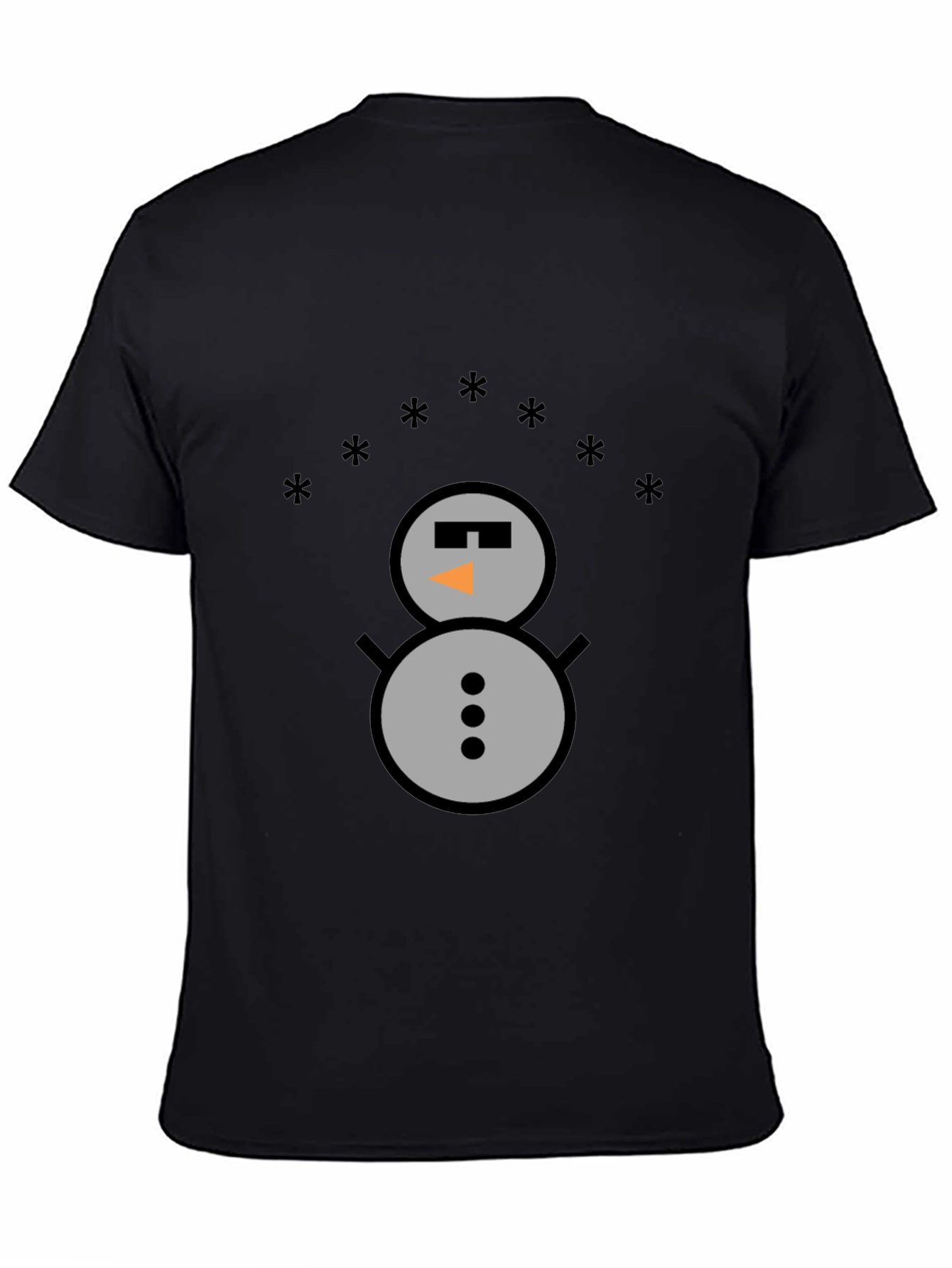 Snowman Graphic Tee - Cool Winter Style