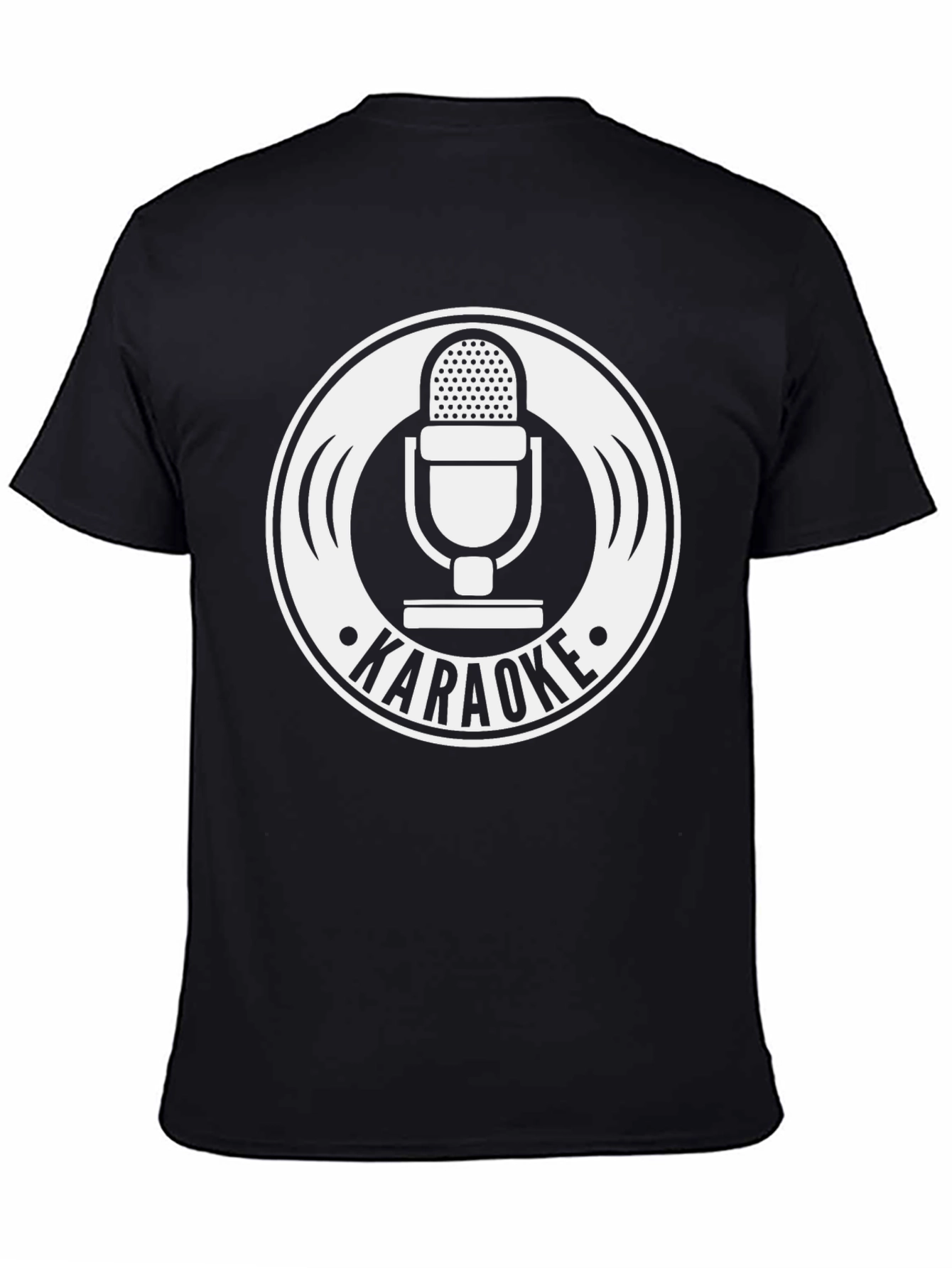 Karaoke Microphone T-Shirt - Classic Design