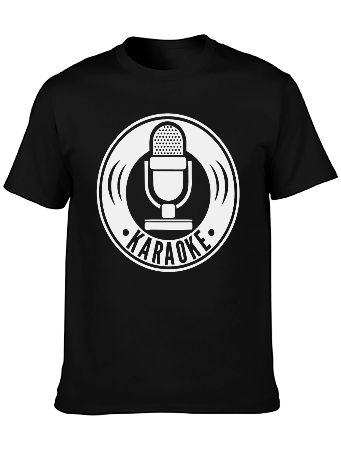 Karaoke Microphone T-Shirt - Classic Design