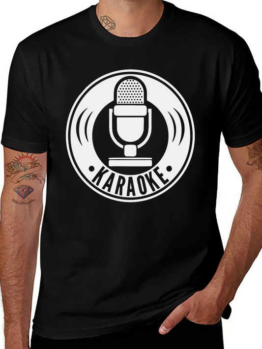 Karaoke Microphone T-Shirt - Classic Design