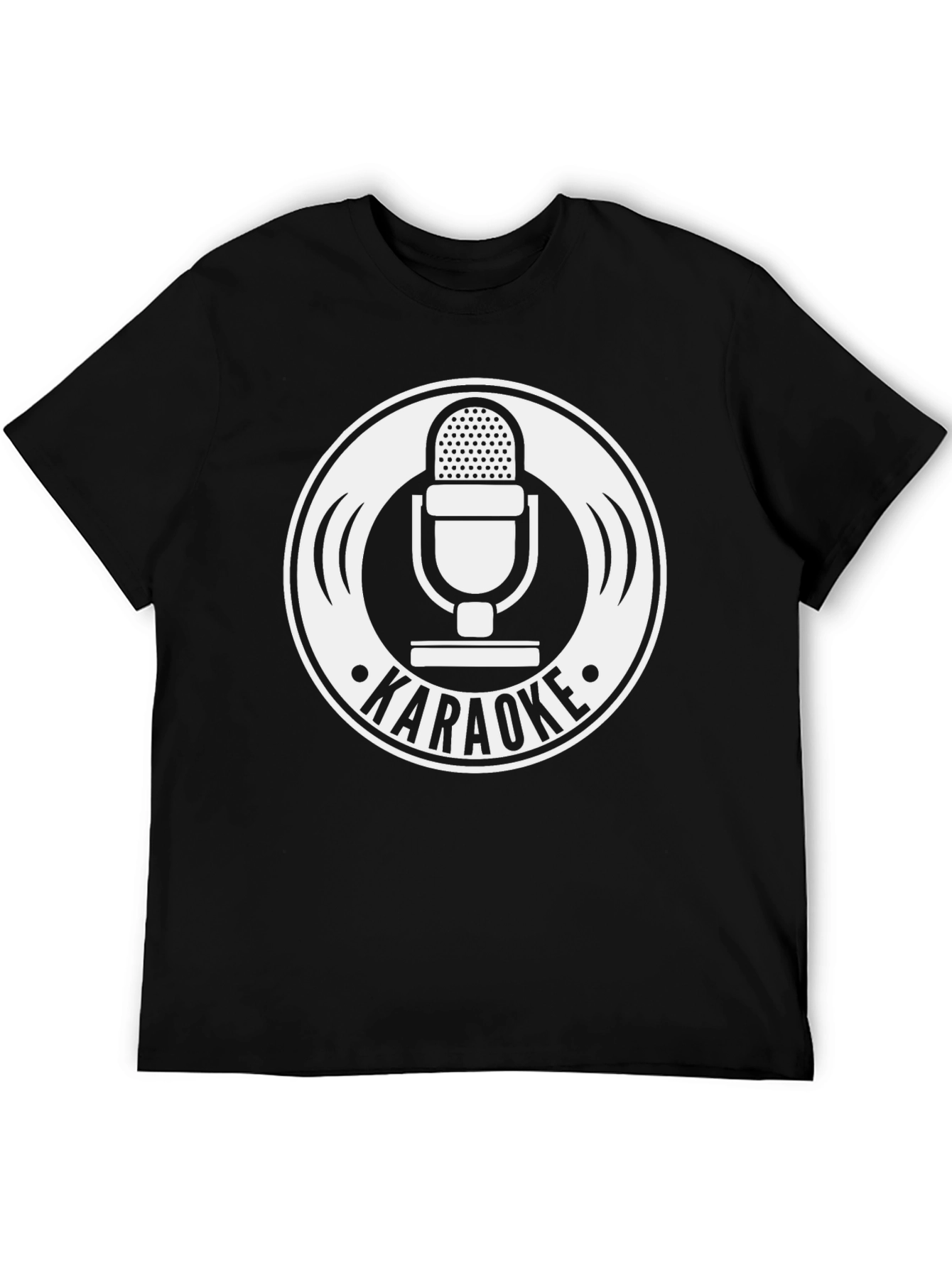 Karaoke Microphone T-Shirt - Classic Design