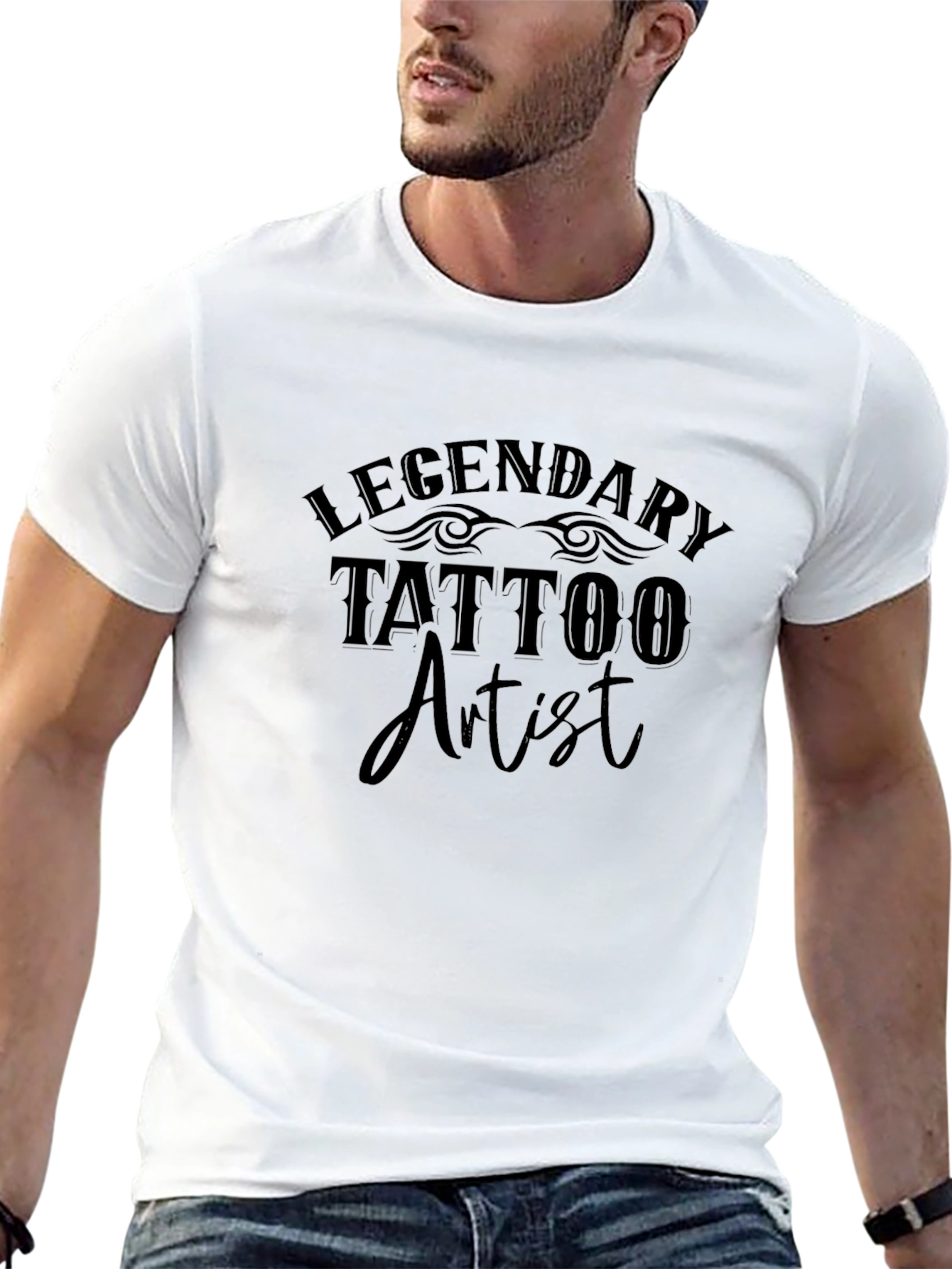 Legendary Tattoo Artist Black T-Shirt