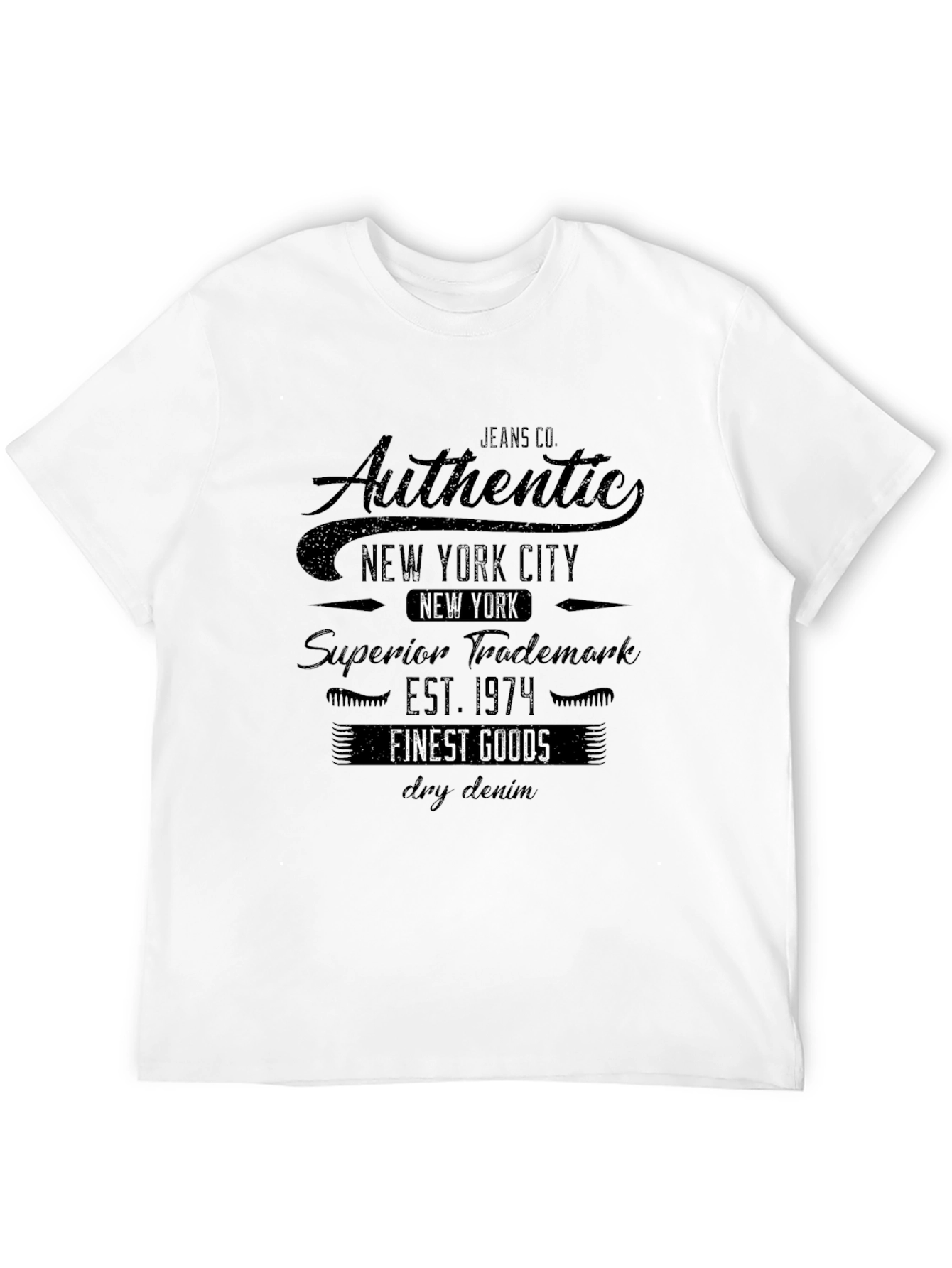 Authentic New York City Mens T-Shirt