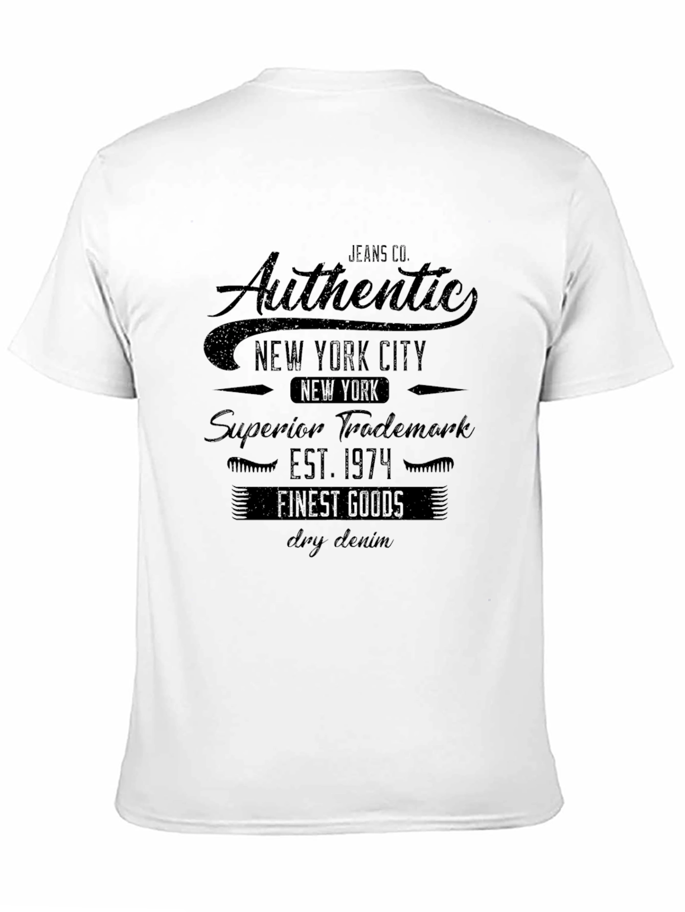 Authentic New York City Mens T-Shirt