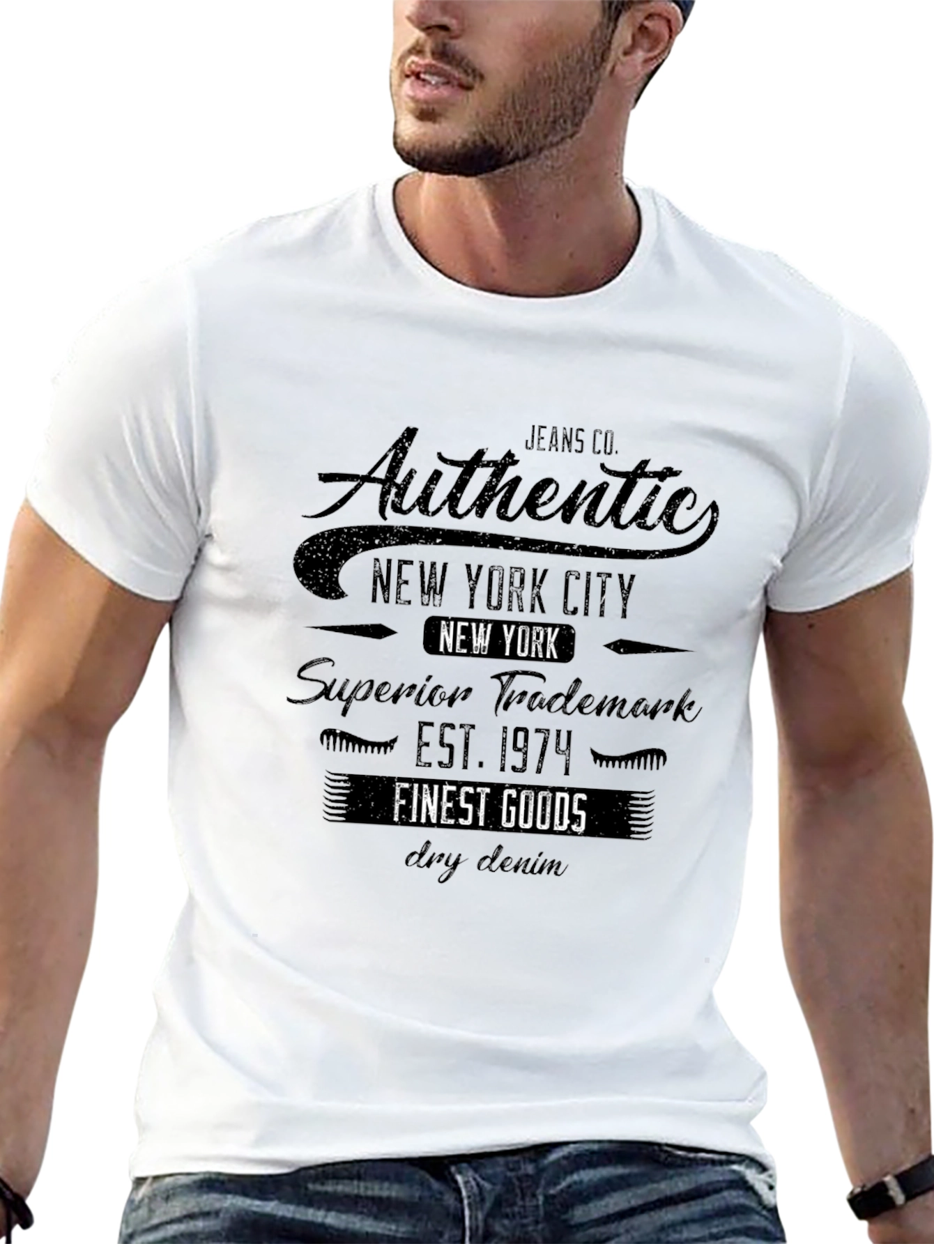 Authentic New York City Mens T-Shirt