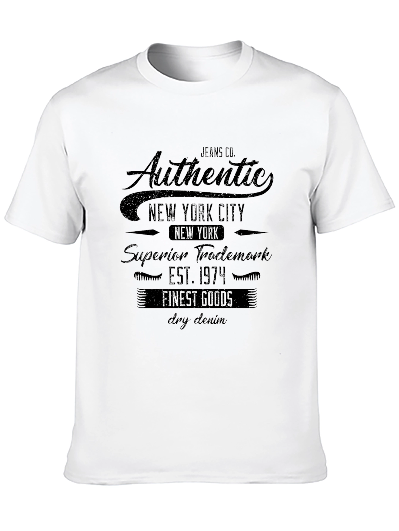 Authentic New York City Mens T-Shirt