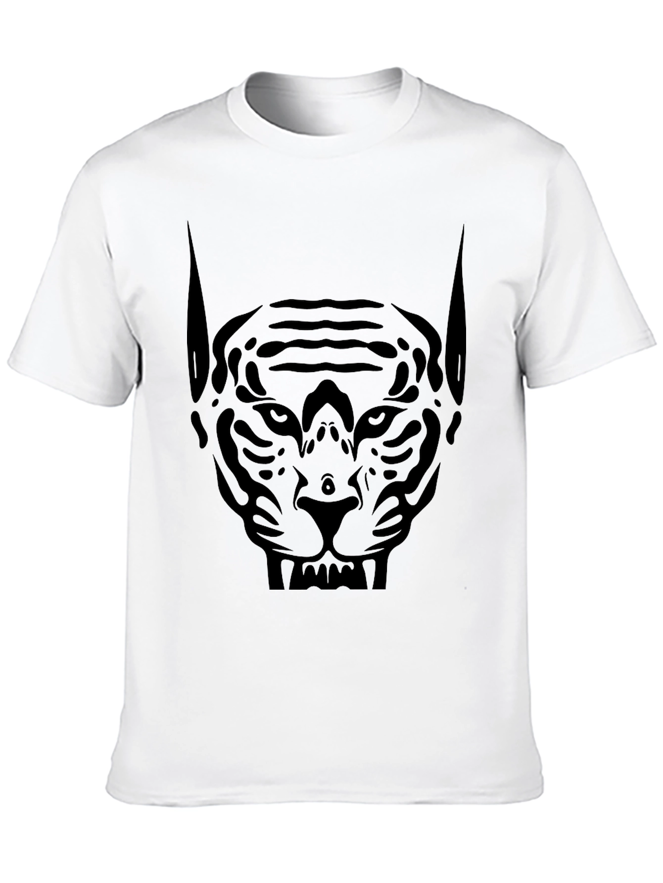 Black Panther Face Graphic T-Shirt